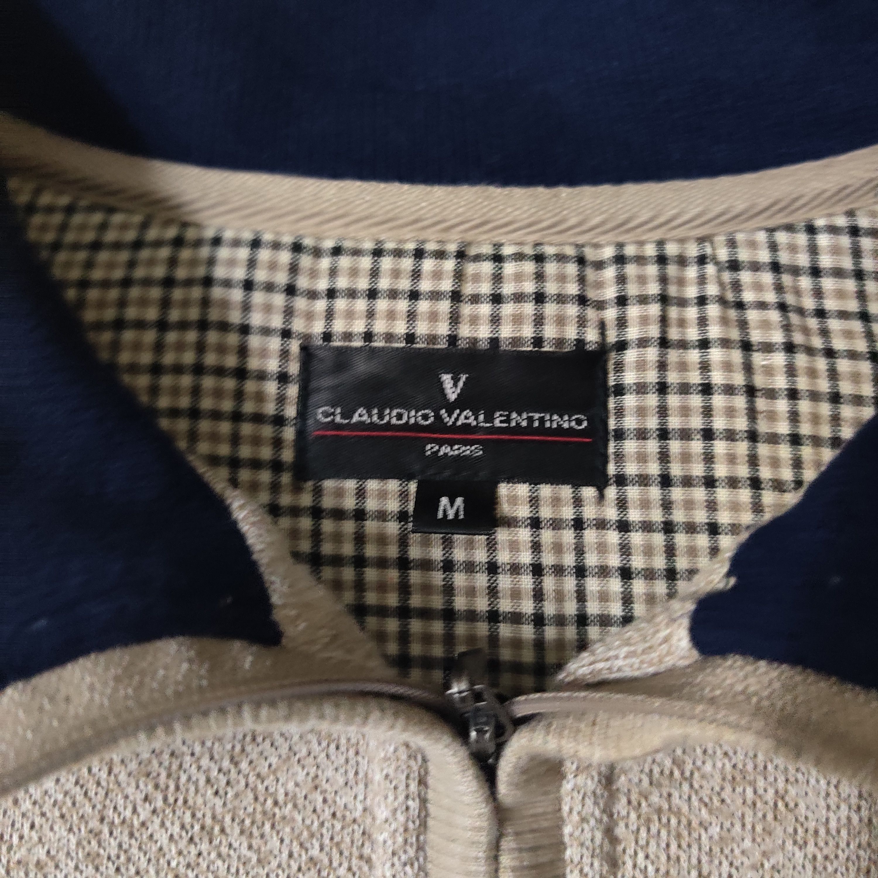 Valentino Vintage Claudio Valentino Half Zipper Single Pocket Size US M / EU 48-50 / 2 - 4 Thumbnail