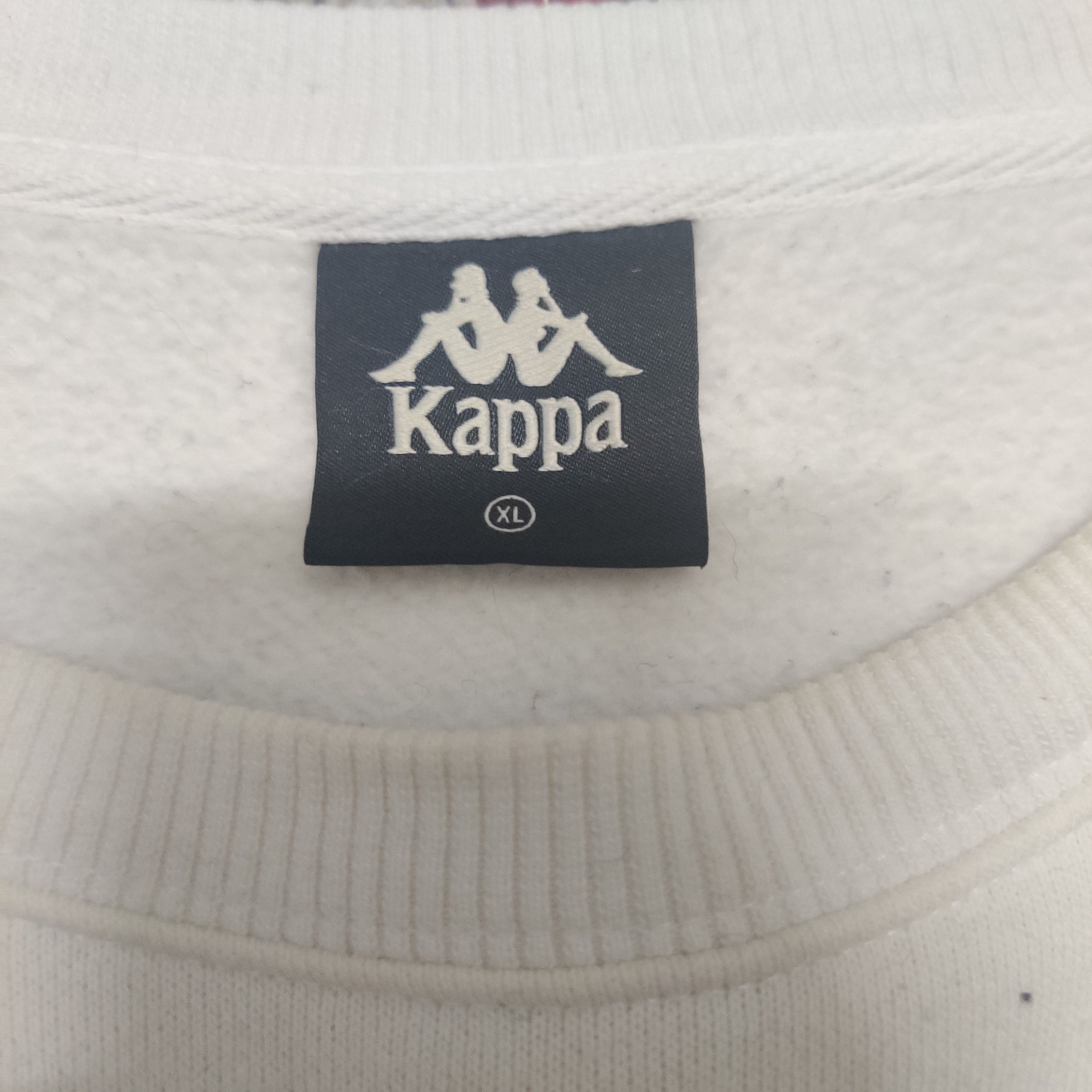 Kappa Kappa x Gu Big Logo Crewneck Sweatshirt Size US XL / EU 56 / 4 - 8 Thumbnail