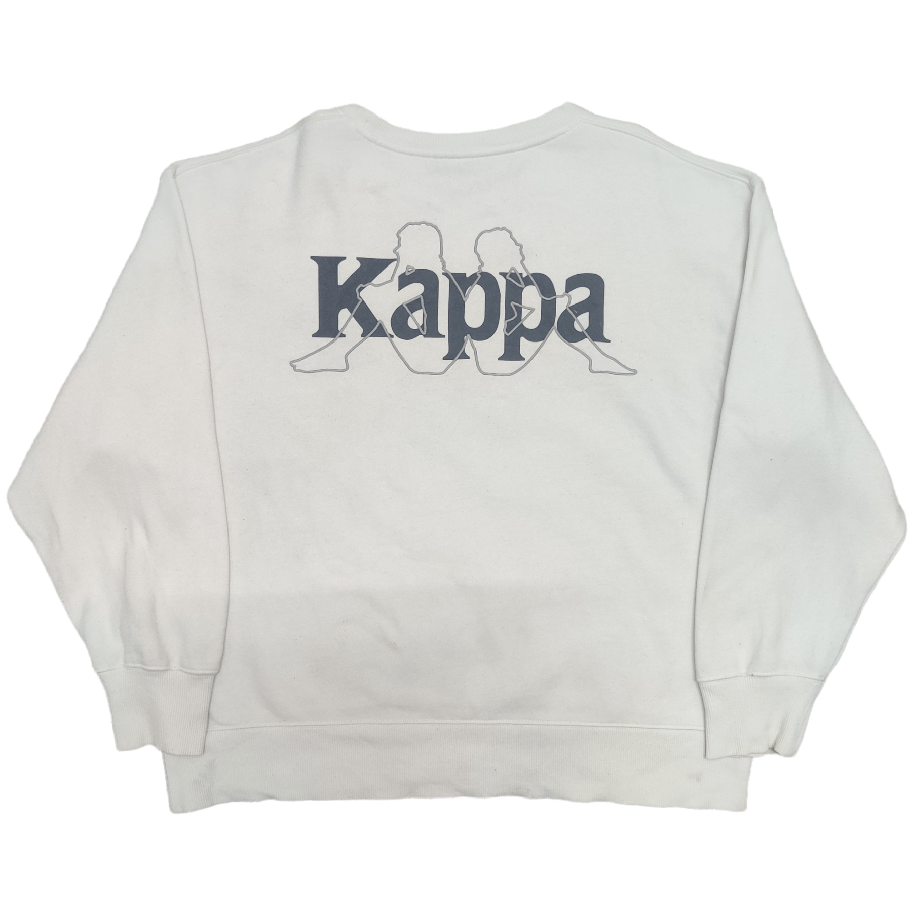 Kappa Kappa x Gu Big Logo Crewneck Sweatshirt Size US XL / EU 56 / 4 - 1 Thumbnail