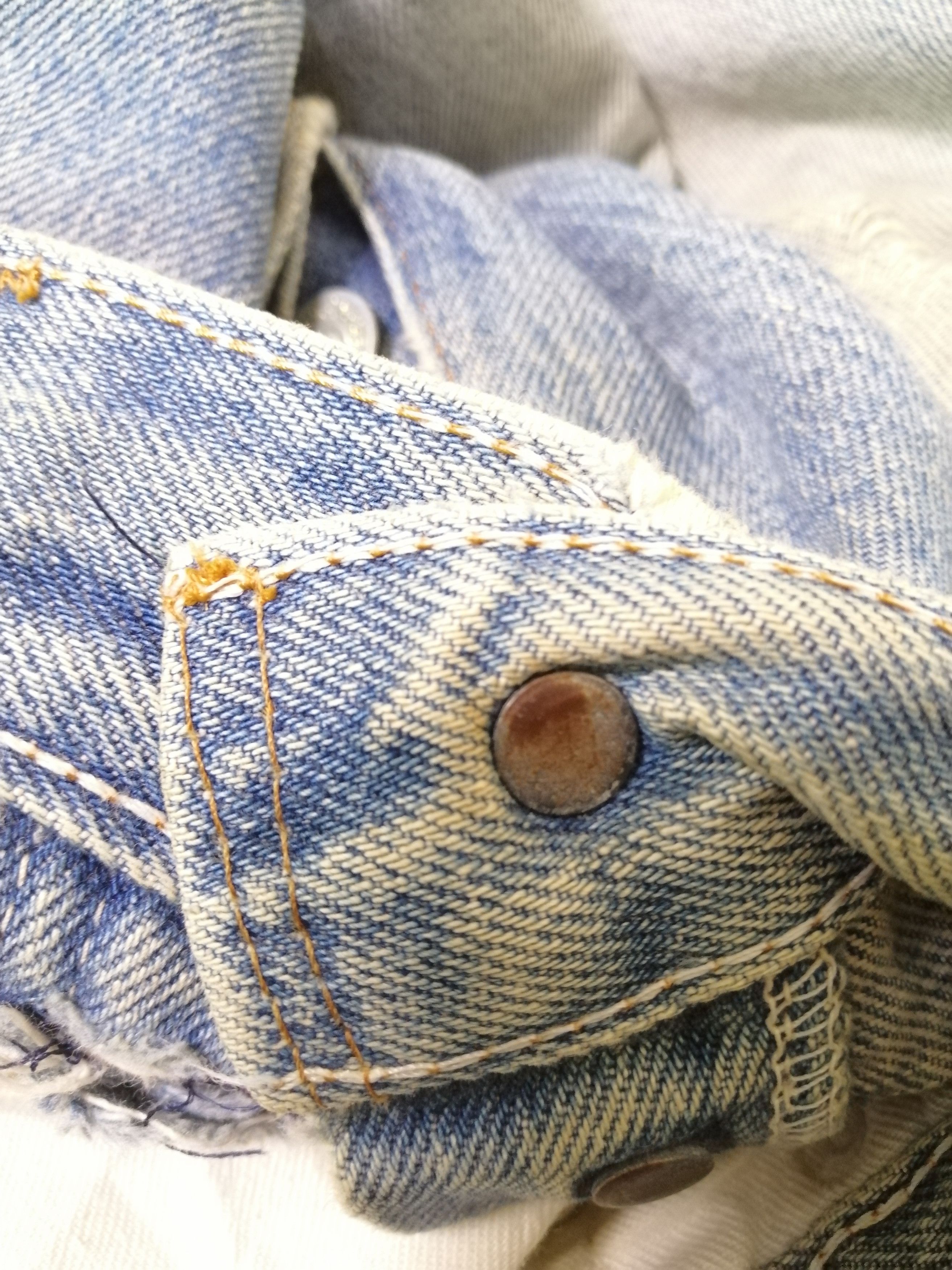 Levi's Vintage Clothing Vintage 501 Levi’s 90s Destroy Ripped Distressed Jeans Size US 30 / EU 46 - 4 Thumbnail