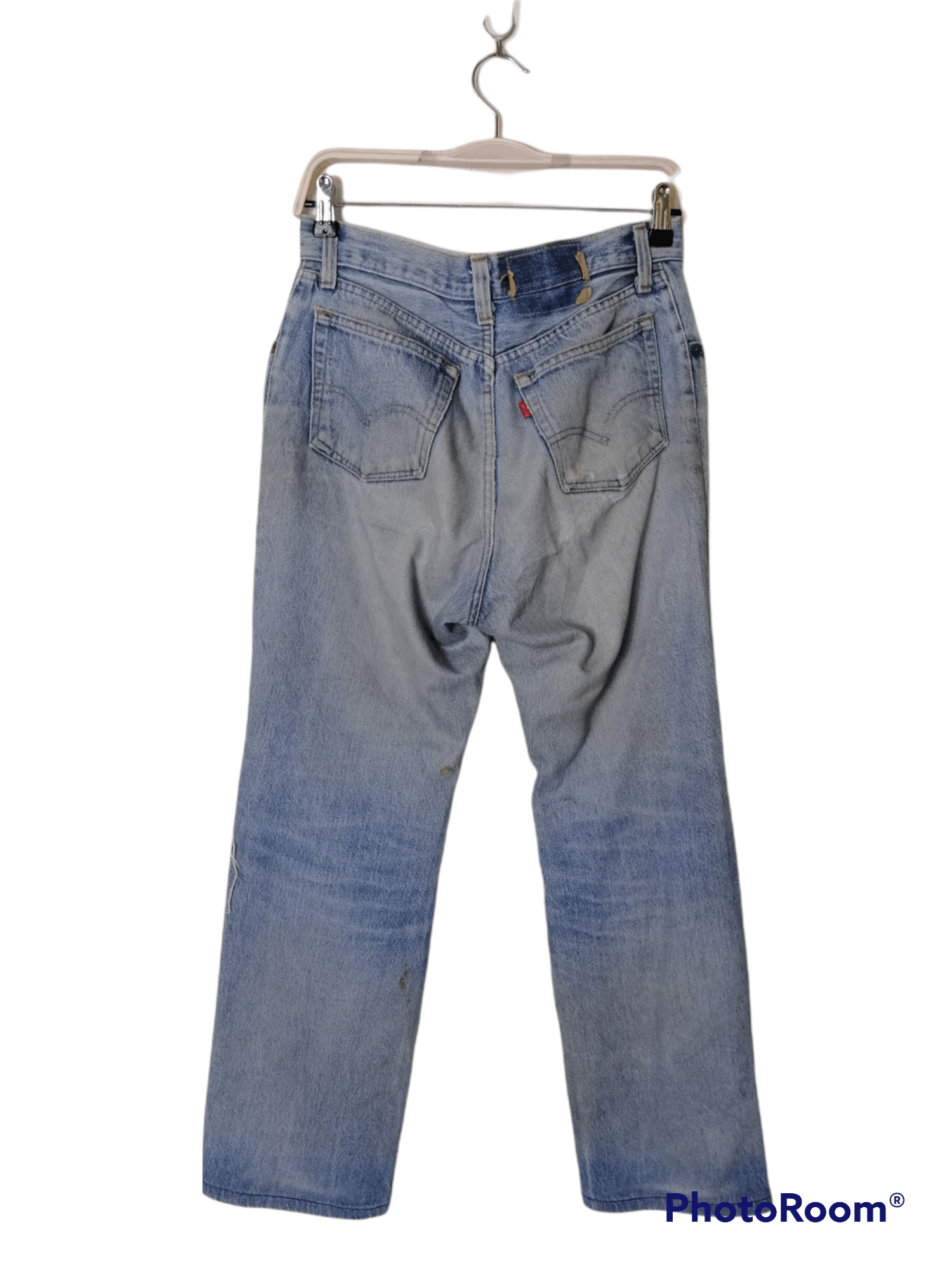 Levi's Vintage Clothing Vintage 501 Levi’s 90s Destroy Ripped Distressed Jeans Size US 30 / EU 46 - 3 Thumbnail