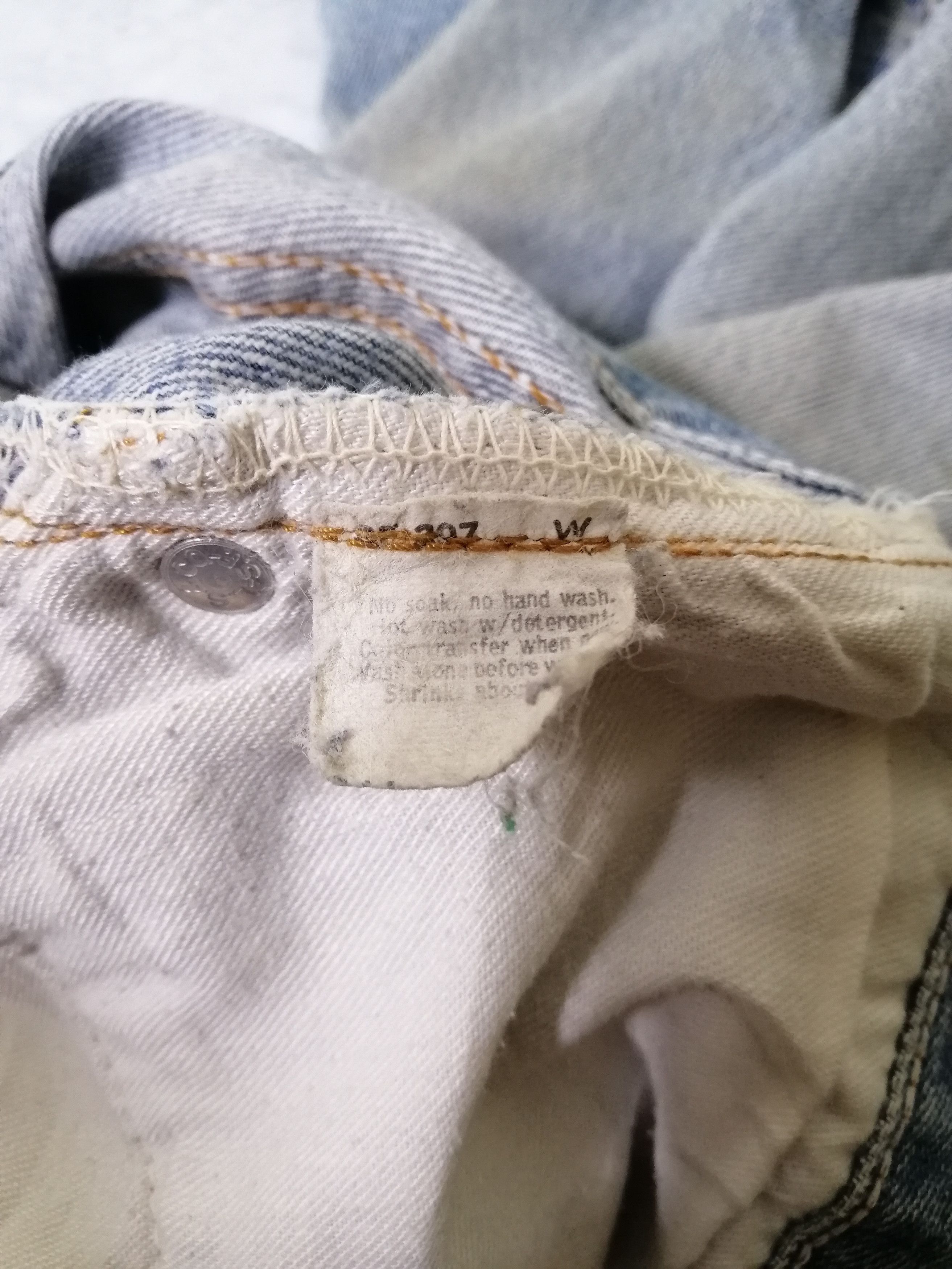 Levi's Vintage Clothing Vintage 501 Levi’s 90s Destroy Ripped Distressed Jeans Size US 30 / EU 46 - 6 Thumbnail