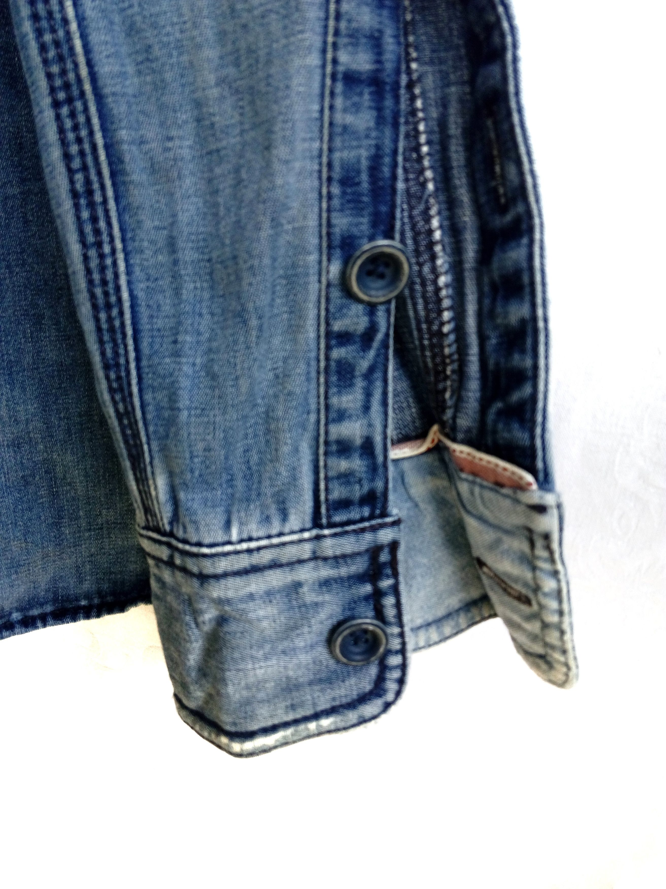 Levi's Levi's Vintage WorkWear Denim Selvedge Shirt Size US M / EU 48-50 / 2 - 4 Thumbnail