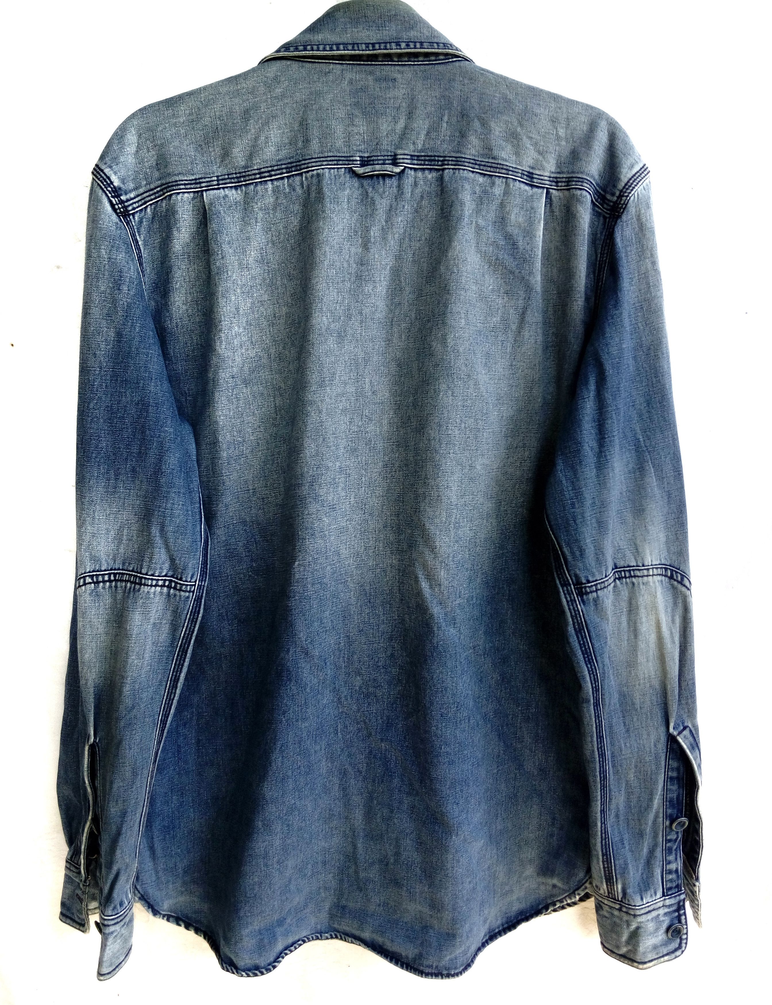 Levi's Levi's Vintage WorkWear Denim Selvedge Shirt Size US M / EU 48-50 / 2 - 7 Thumbnail