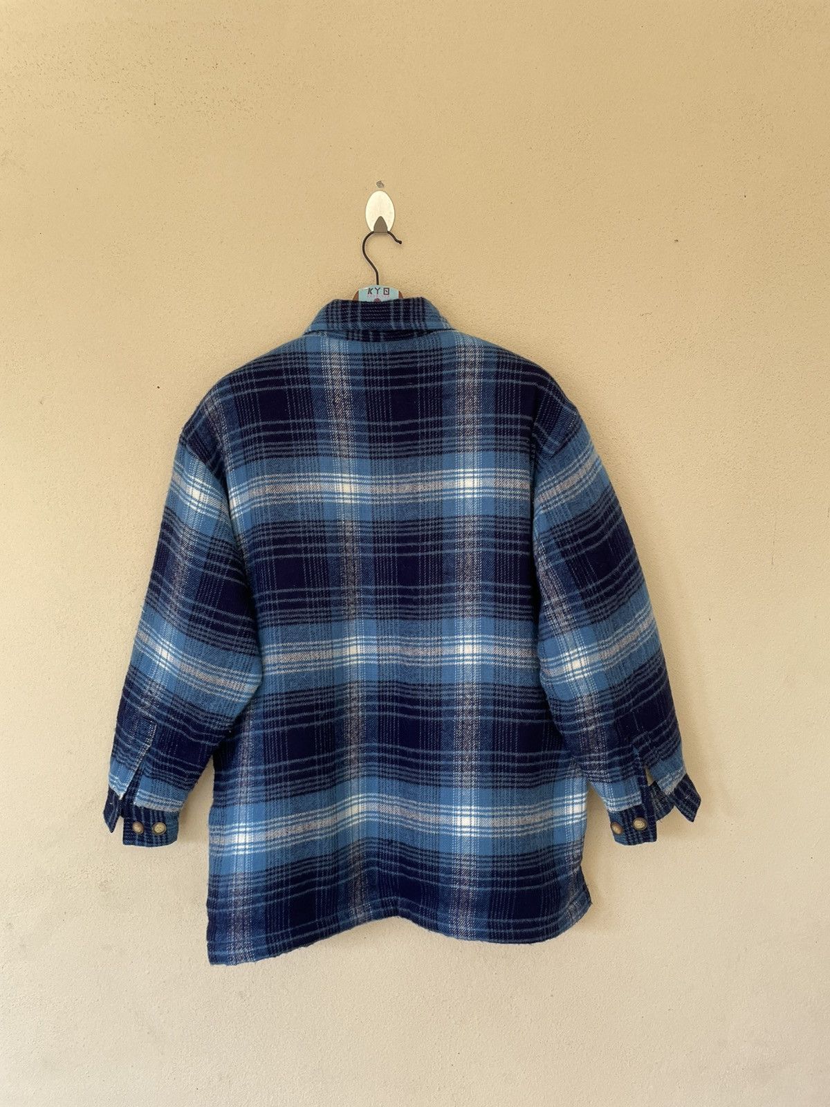 Flannel × Japanese Brand VINTAGE HILL CROP JAPANESE SHEARLING JACKET Size US M / EU 48-50 / 2 - 4 Thumbnail