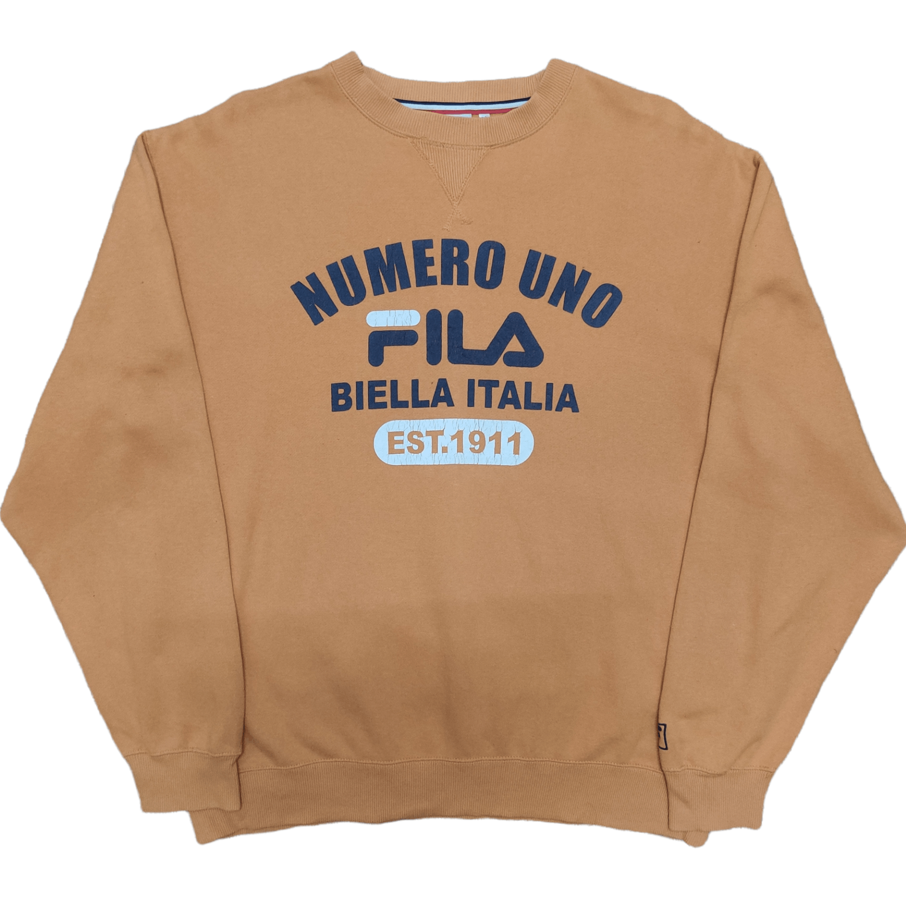 Fila Vintage Fila Big Logo Sweatshirt Crewneck Jumper Size US L / EU 52-54 / 3 - 1 Thumbnail