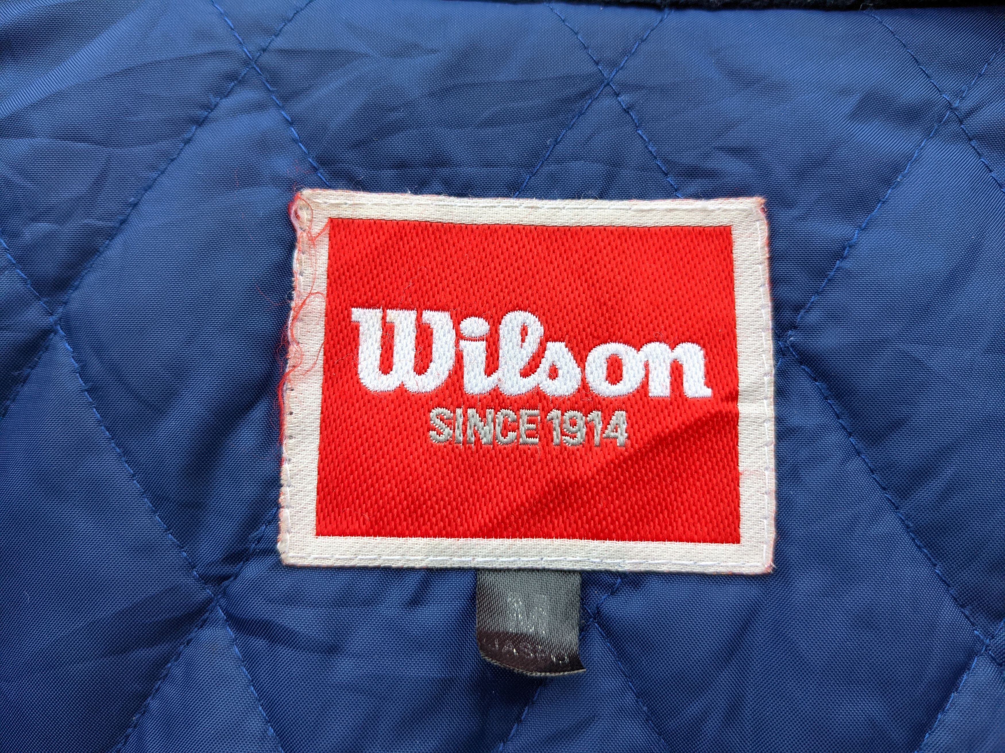 Wilson ⚡️Steals⚡️ Wilson Quilted Fleece Embroidery Spellout Size US M / EU 48-50 / 2 - 7 Thumbnail