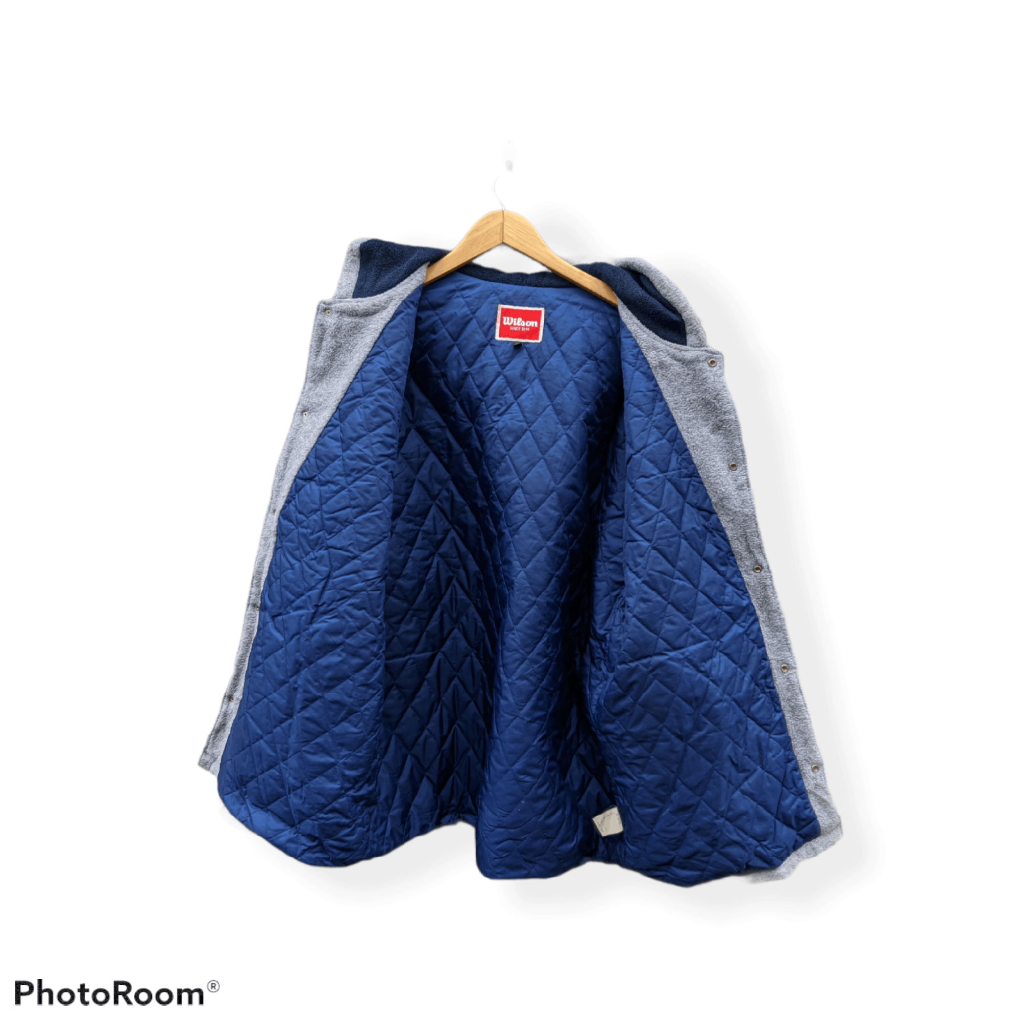 Wilson ⚡️Steals⚡️ Wilson Quilted Fleece Embroidery Spellout Size US M / EU 48-50 / 2 - 5 Thumbnail