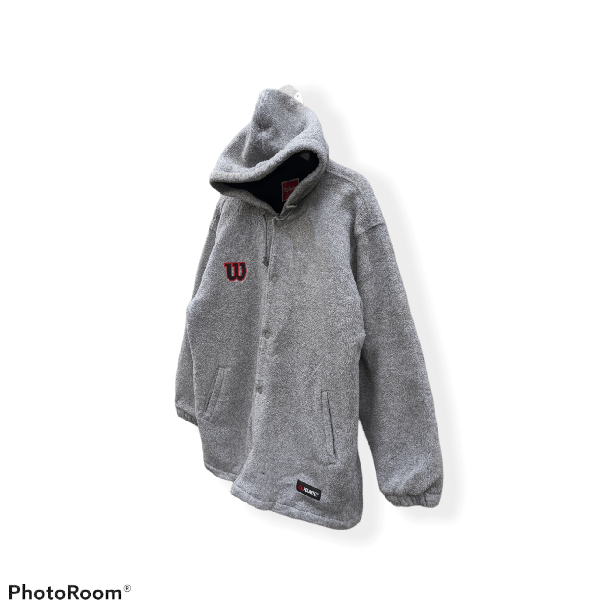 Wilson ⚡️Steals⚡️ Wilson Quilted Fleece Embroidery Spellout Size US M / EU 48-50 / 2 - 3 Thumbnail