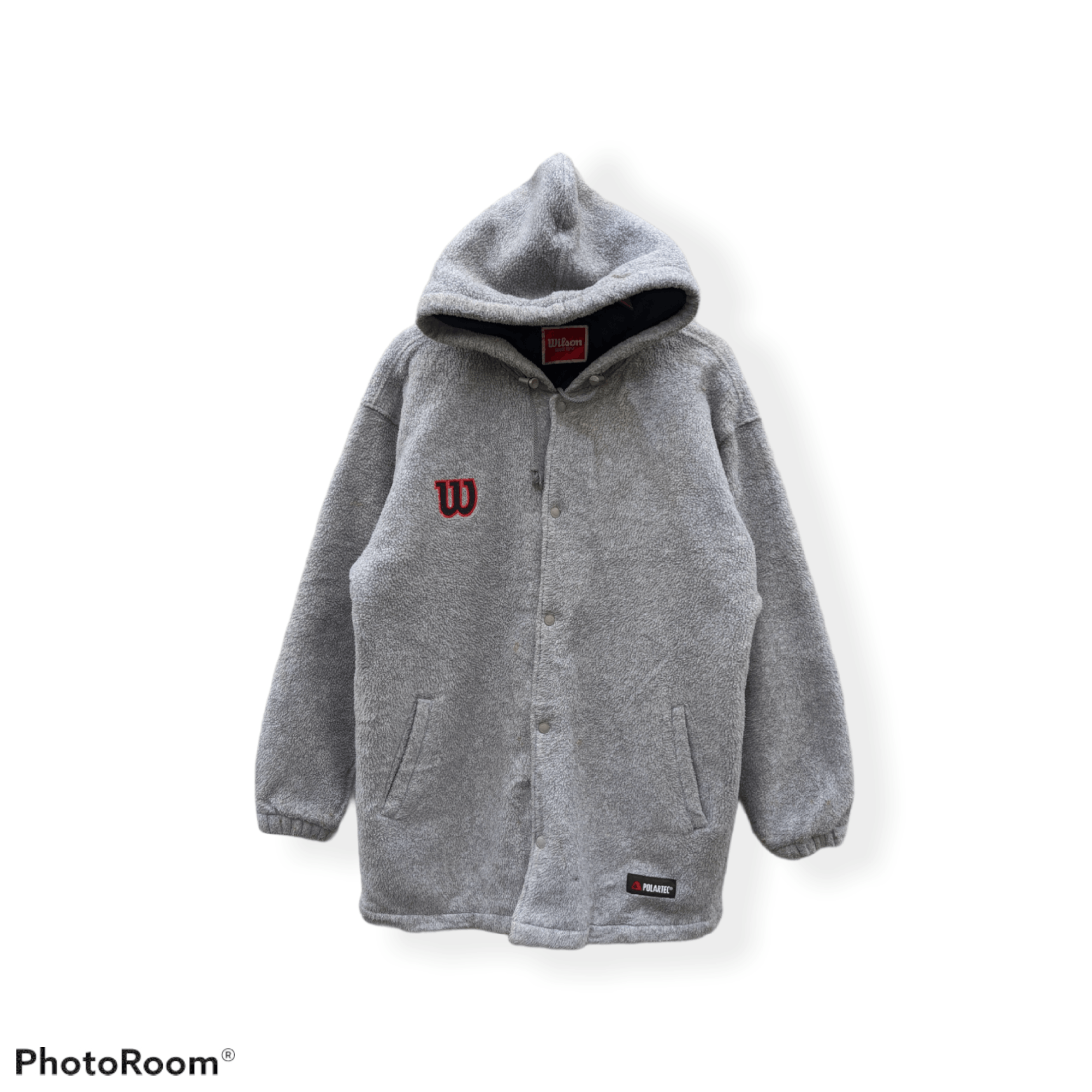 Wilson ⚡️Steals⚡️ Wilson Quilted Fleece Embroidery Spellout Size US M / EU 48-50 / 2 - 2 Thumbnail