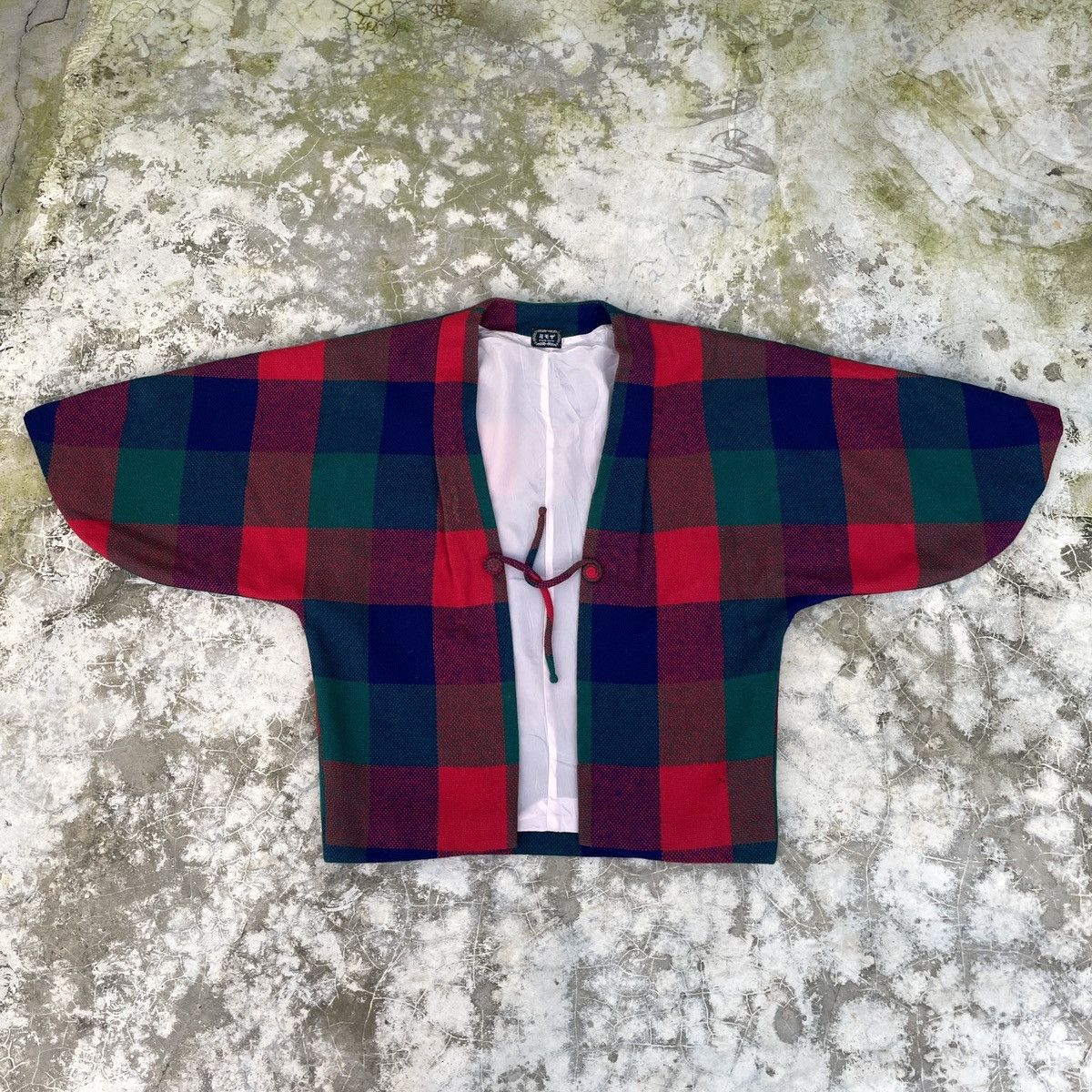 Japanese Brand × Vintage Vintage Japanese Brand Wool Multicolour Kimono Size US S / EU 44-46 / 1 - 1 Thumbnail