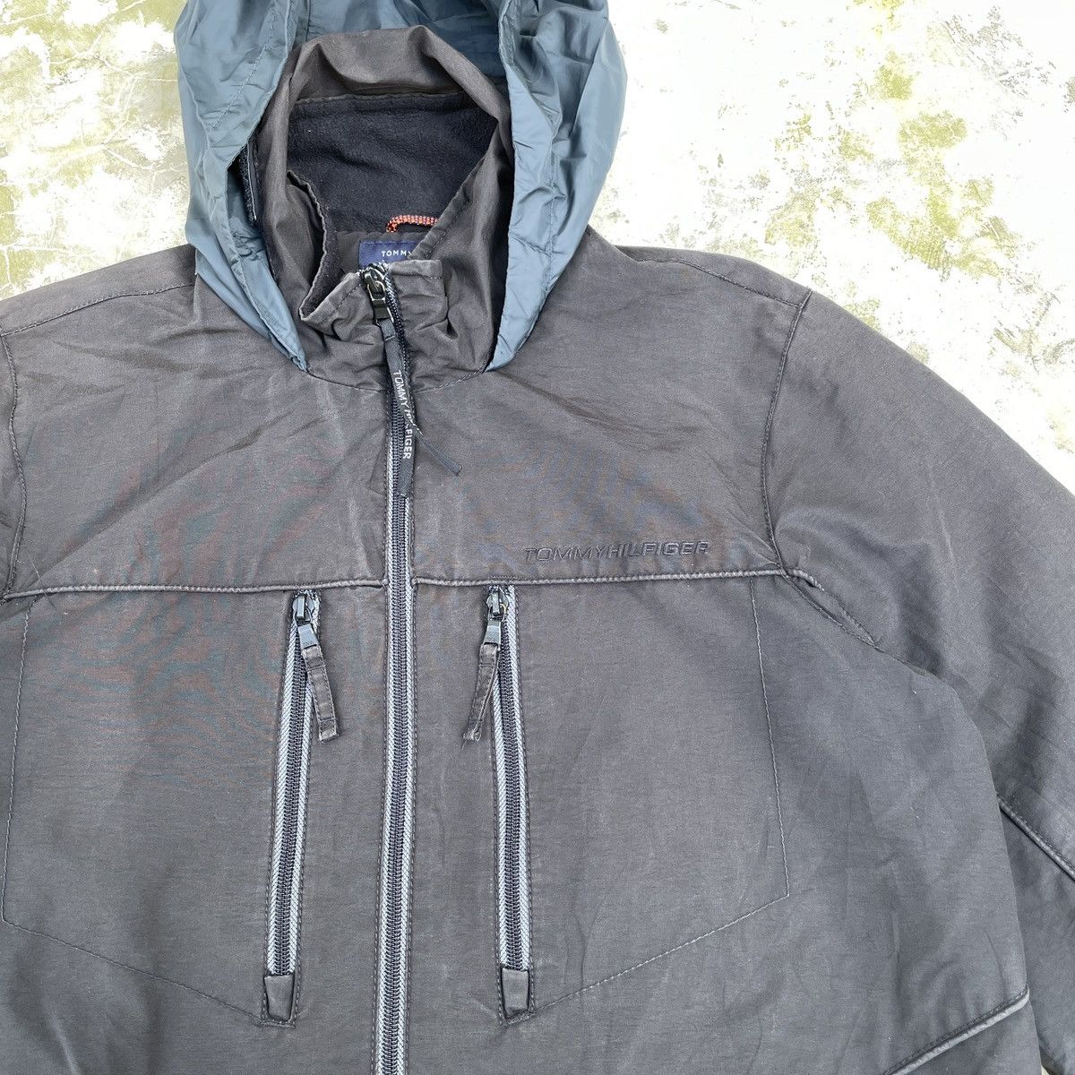 Tommy Hilfiger × Vintage Vintage Tommy Hilfiger Hoodie Jacket Size US S / EU 44-46 / 1 - 8 Thumbnail