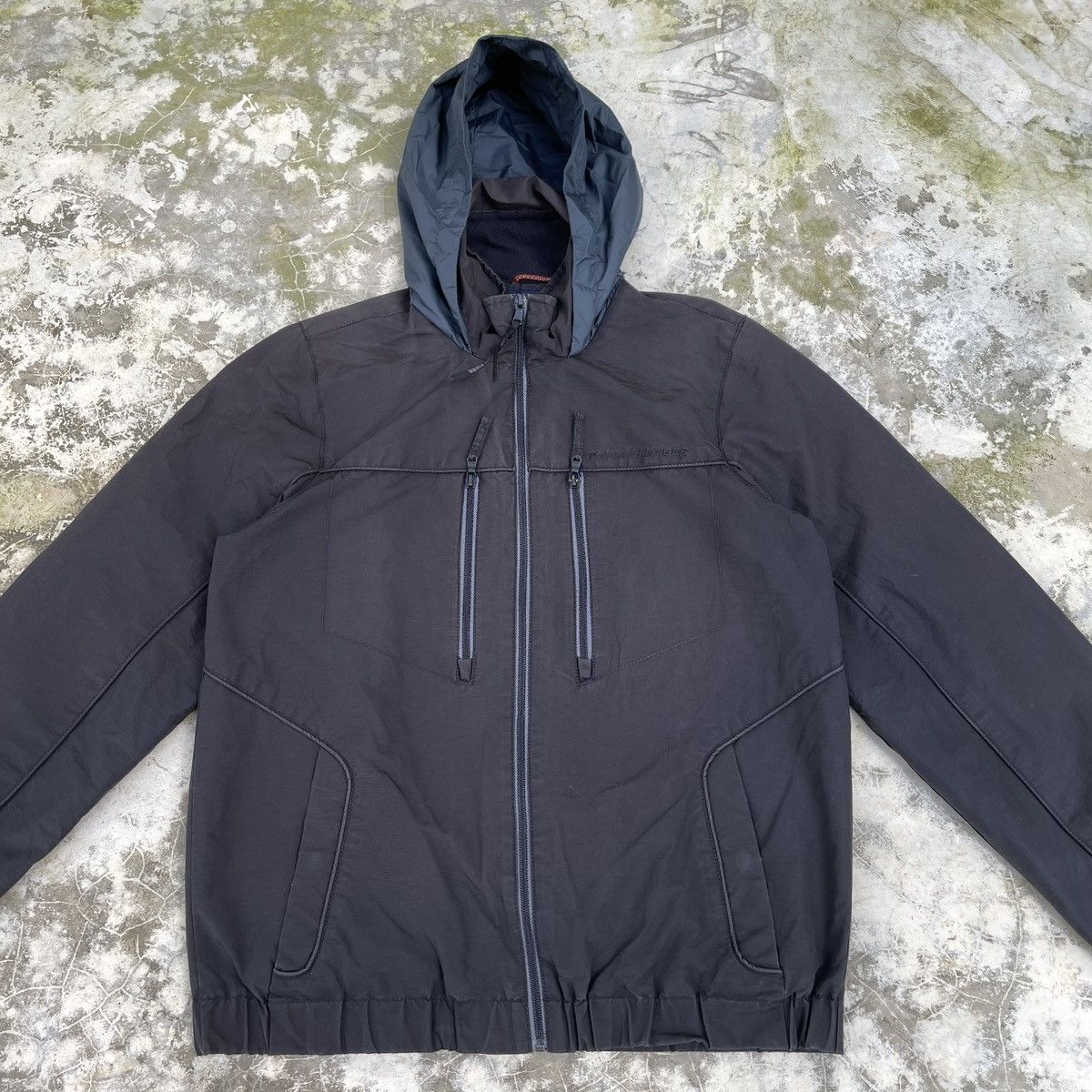 Tommy Hilfiger × Vintage Vintage Tommy Hilfiger Hoodie Jacket Size US S / EU 44-46 / 1 - 4 Thumbnail