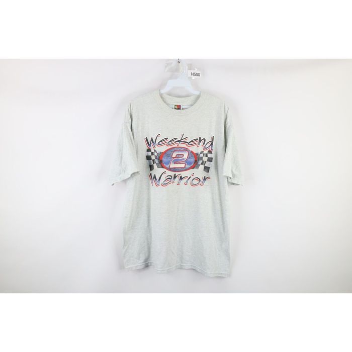 Vintage Vintage 90s NASCAR Weekend Warrior Rusty Wallace T-Shirt | Grailed