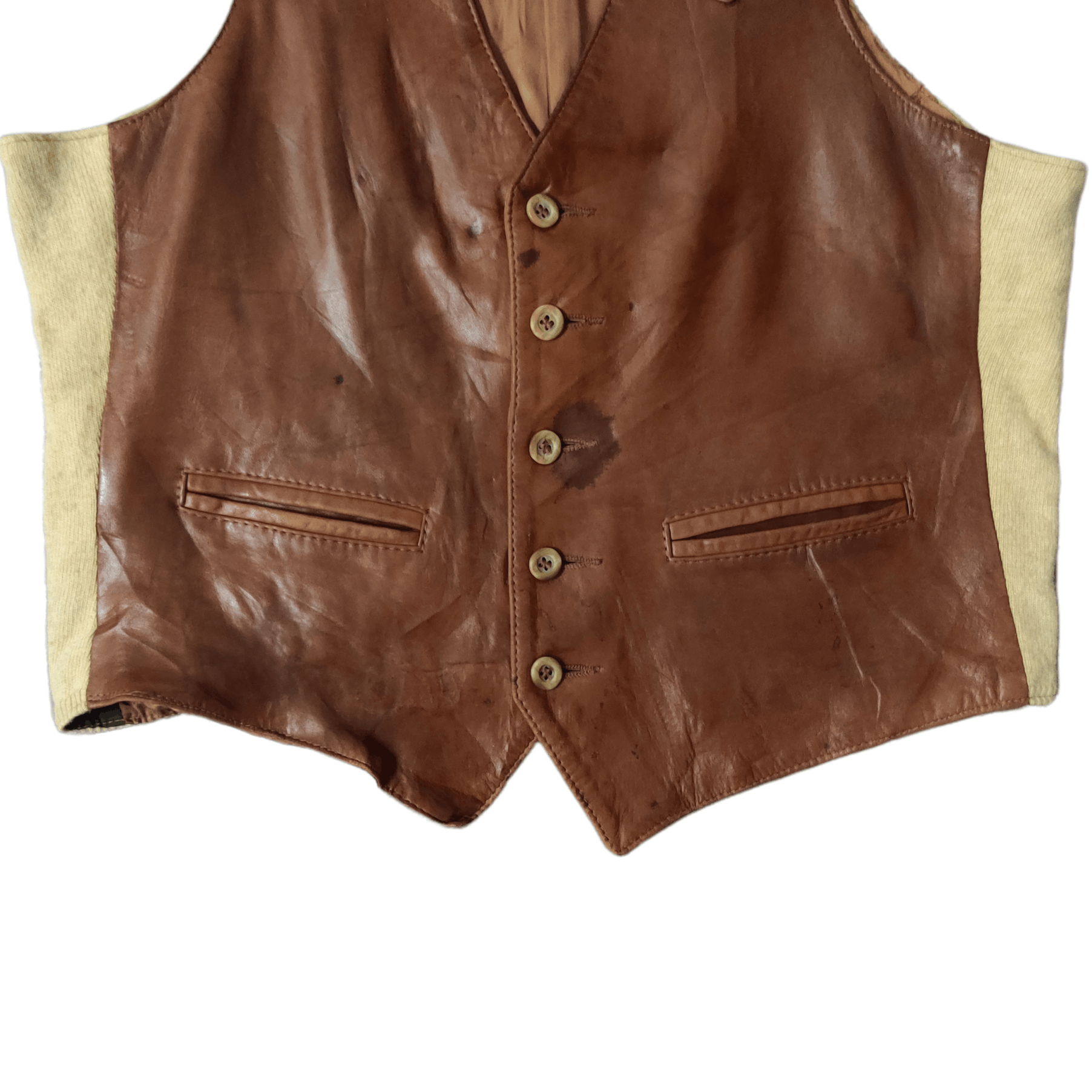 Remy Vintage Remy Leather Vest Size US S / EU 44-46 / 1 - 3 Thumbnail