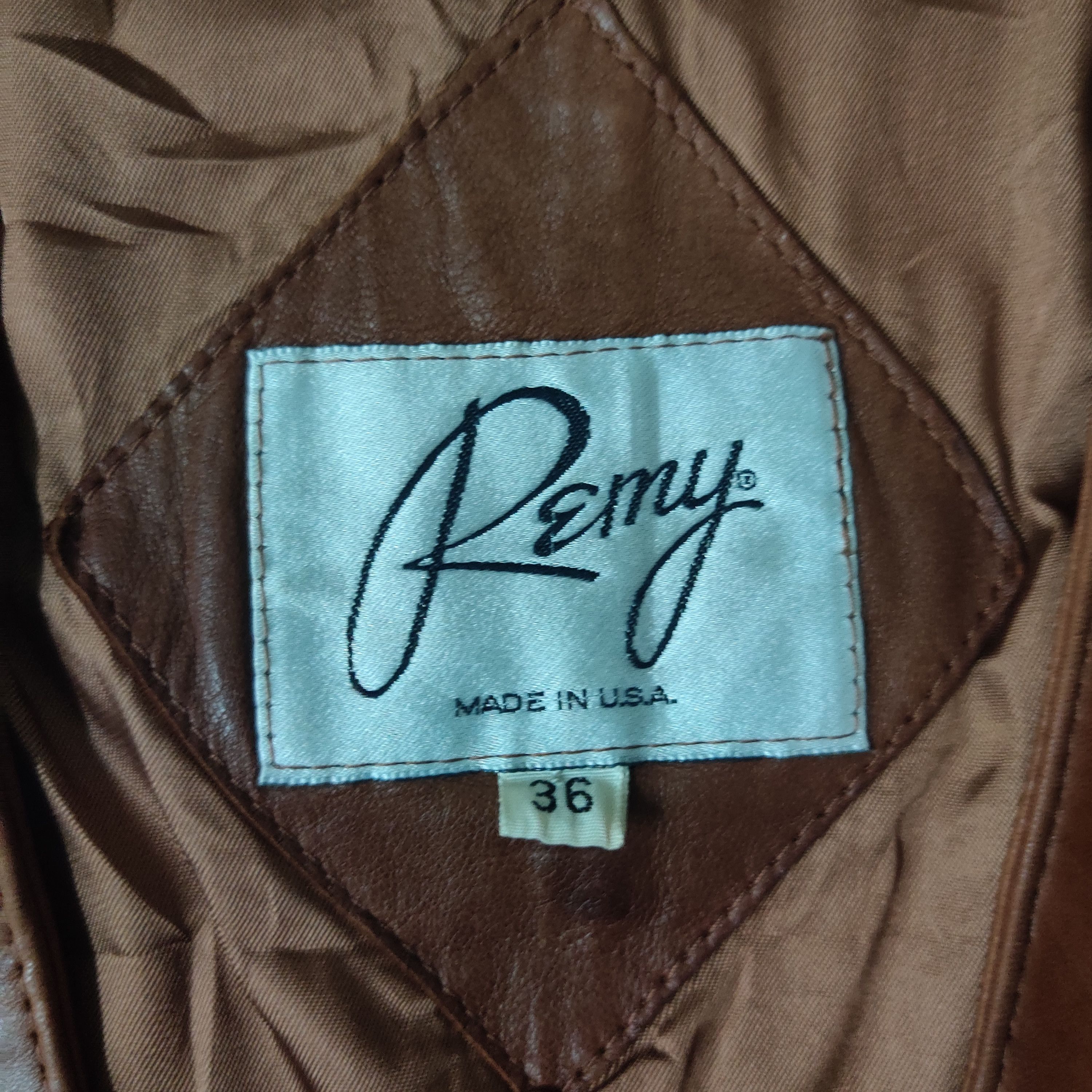 Remy Vintage Remy Leather Vest Size US S / EU 44-46 / 1 - 5 Thumbnail