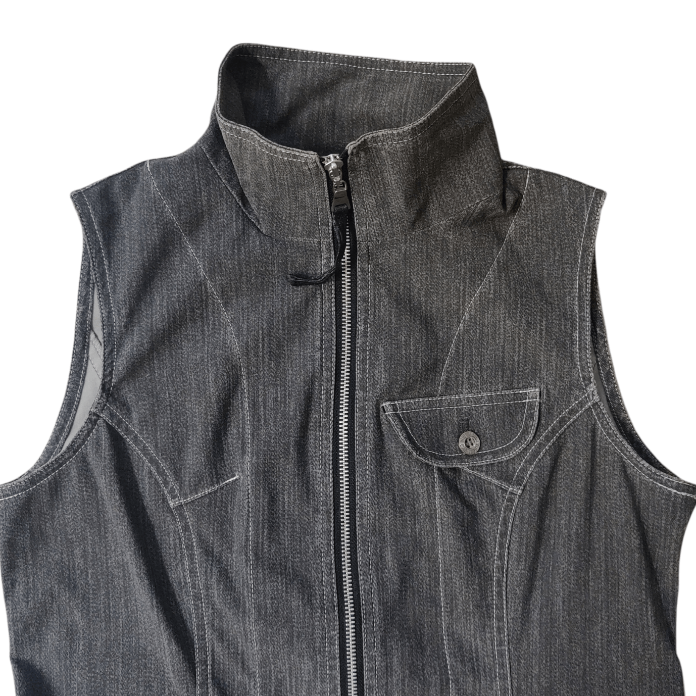 Japanese Brand Vintage Bonito Indigo Blue Japan Vest Size S / US 4 / IT 40 - 2 Thumbnail