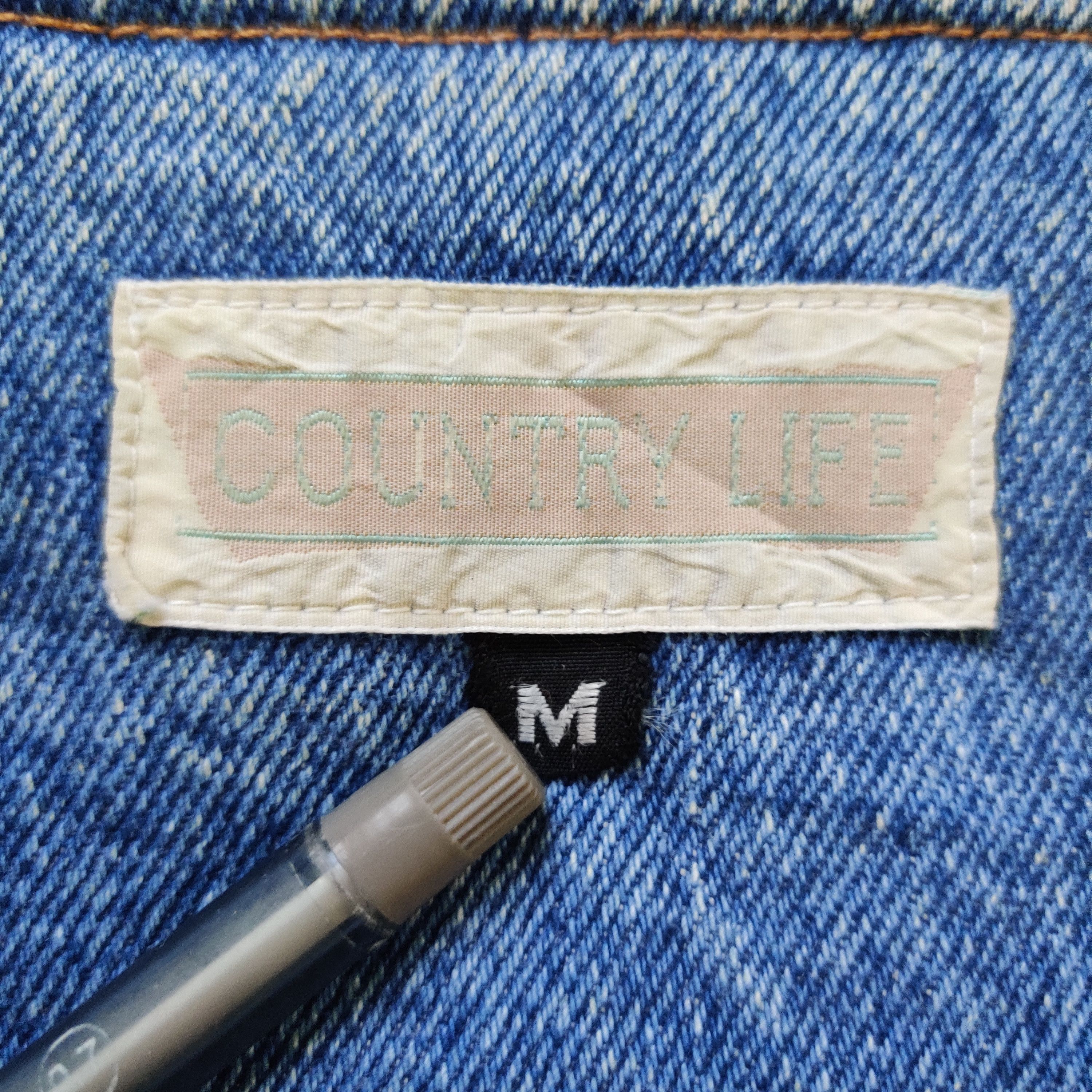 Japanese Brand Vintage Country Life Denim Vest Multi Pocket Size US M / EU 48-50 / 2 - 4 Thumbnail