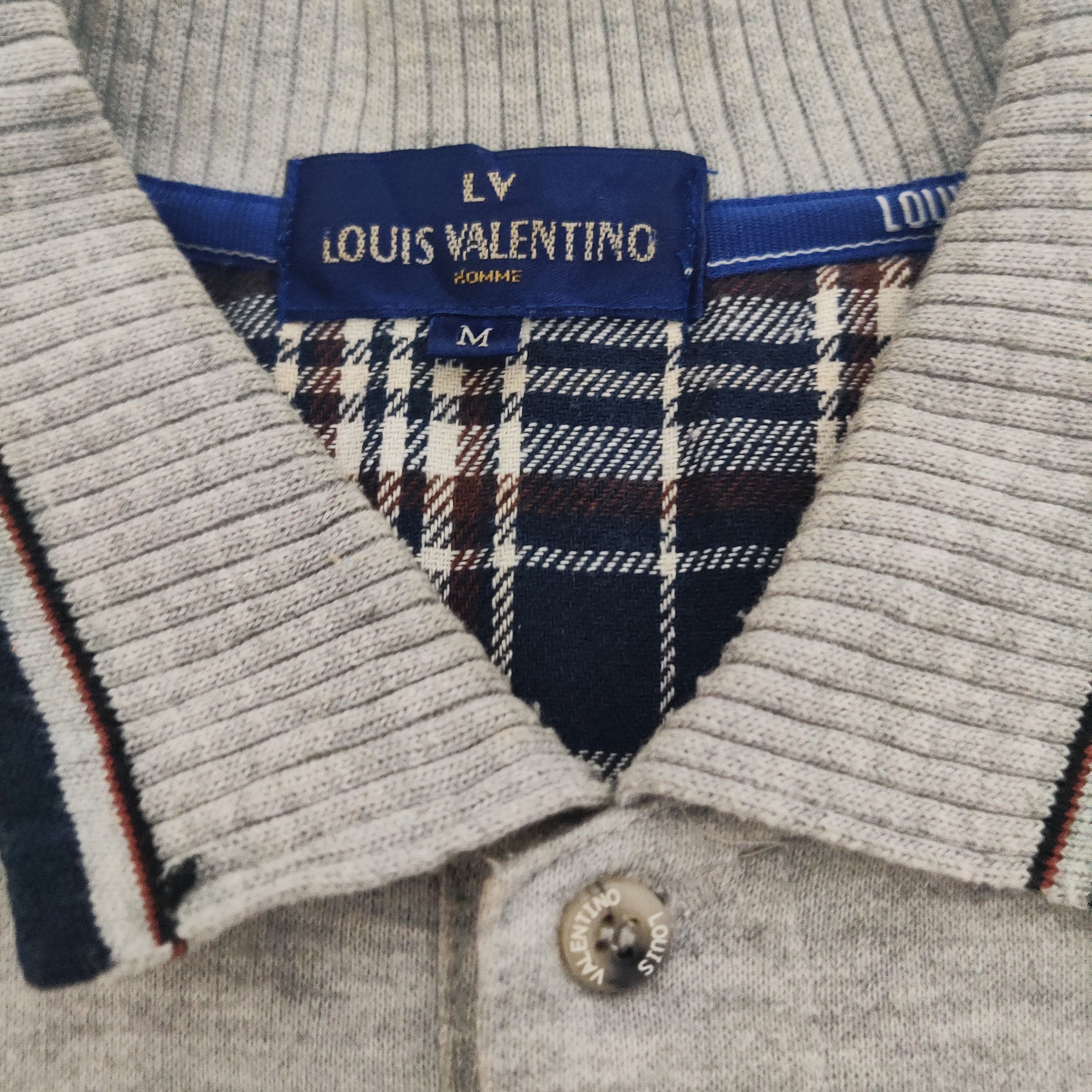 Japanese Brand Vintage Louis Valentino Sweatshirt Small Logo Embroidered Size US M / EU 48-50 / 2 - 3 Thumbnail