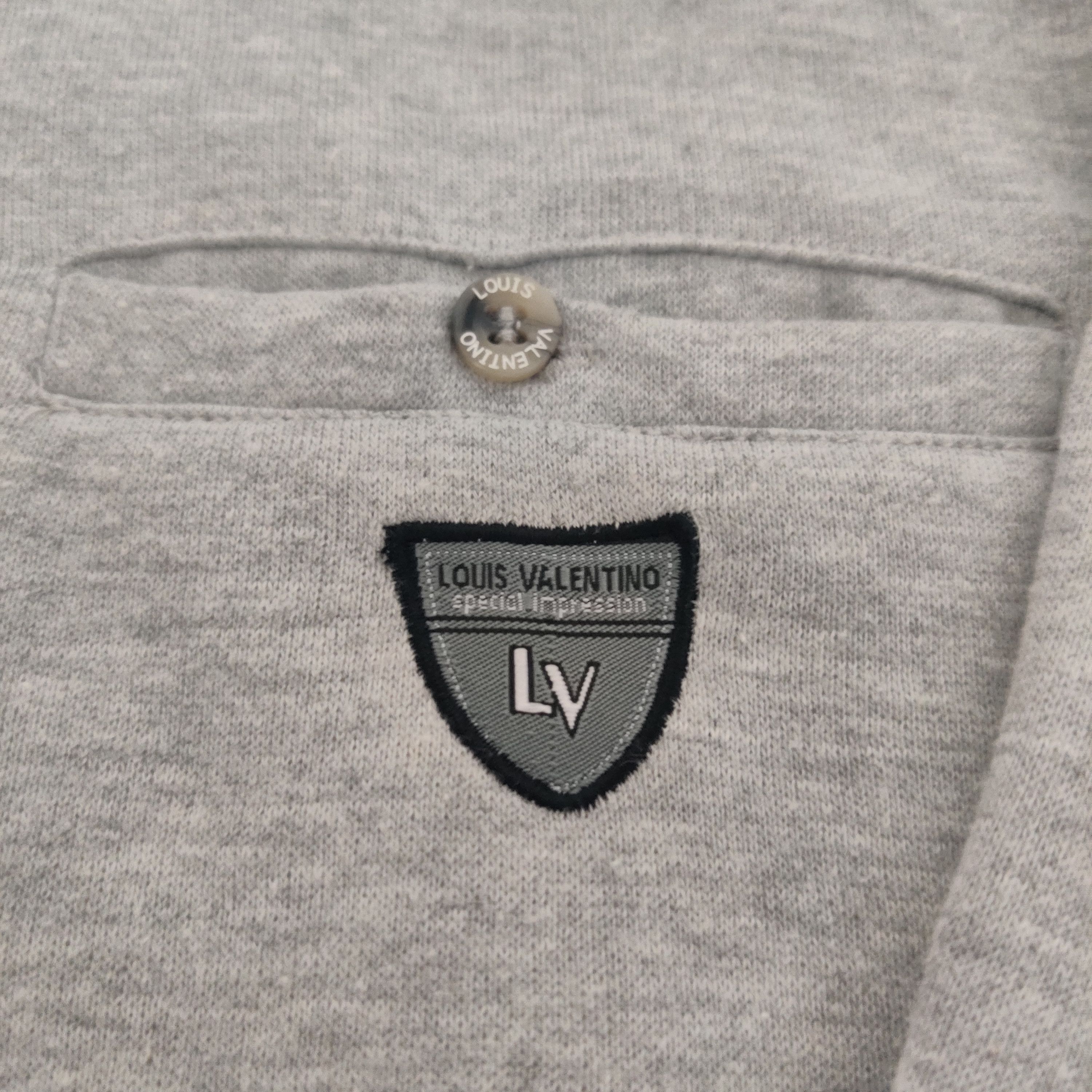 Japanese Brand Vintage Louis Valentino Sweatshirt Small Logo Embroidered Size US M / EU 48-50 / 2 - 2 Thumbnail