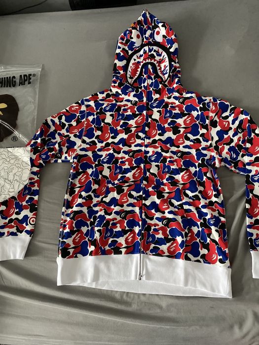 Bape hoodie online grailed