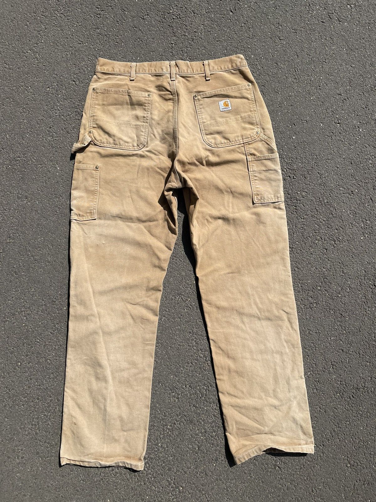 Carhartt × Vintage Vintage Y2K Lined Double Knee Carhartt Work Pants Size US 36 / EU 52 - 1 Thumbnail