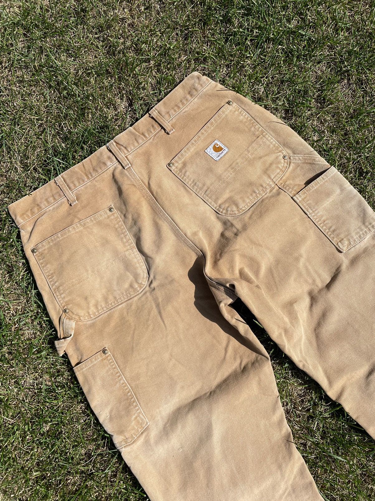 Carhartt × Vintage Vintage Y2K Lined Double Knee Carhartt Work Pants Size US 36 / EU 52 - 6 Thumbnail