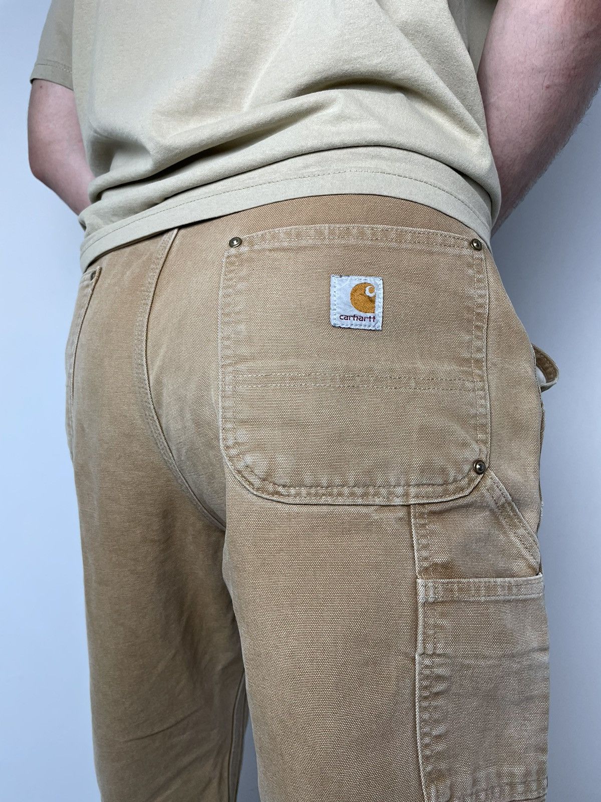 Carhartt × Vintage Vintage Y2K Lined Double Knee Carhartt Work Pants Size US 36 / EU 52 - 12 Thumbnail