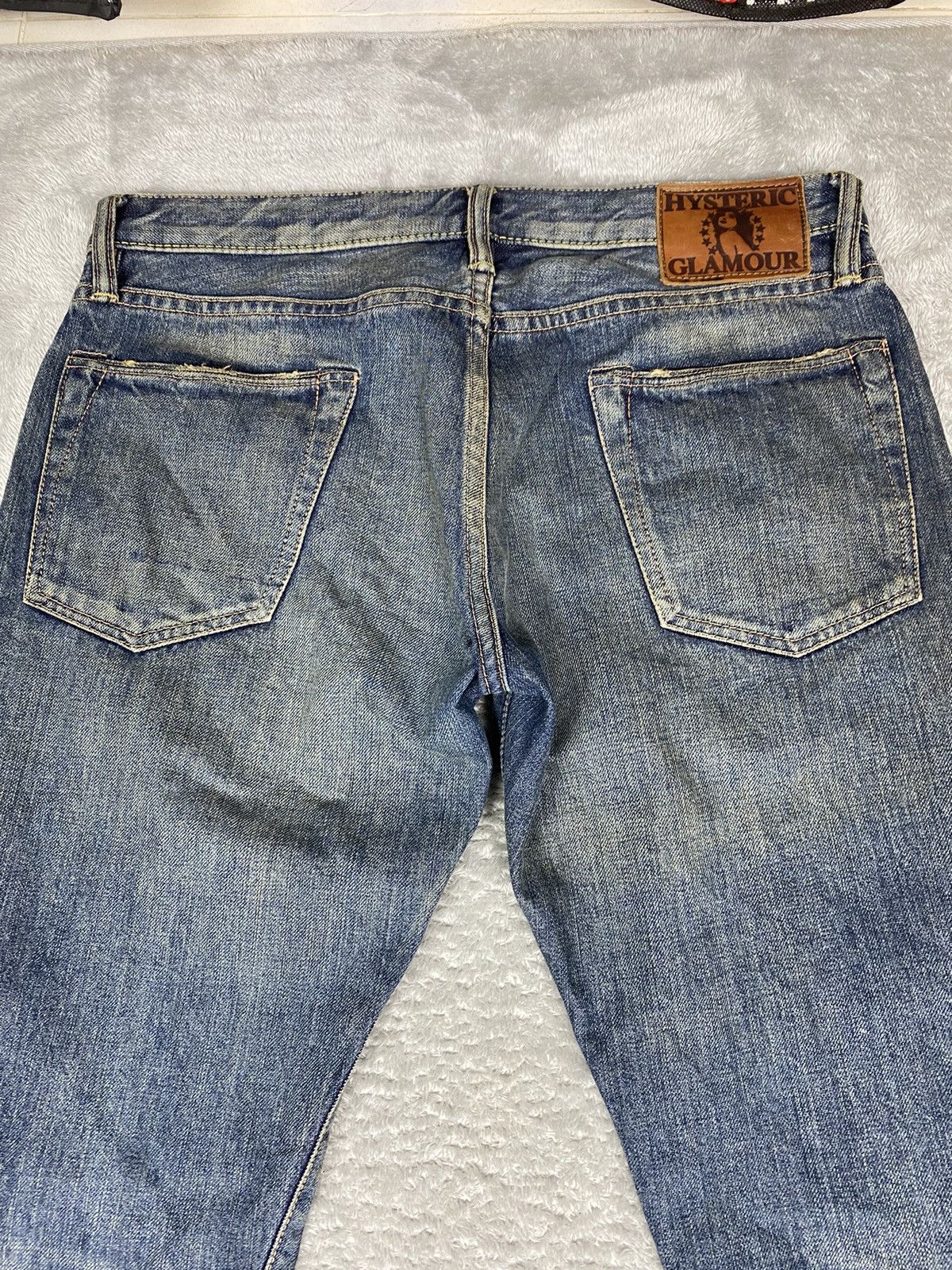 Hysteric Glamour Hysteric Glamour Stud Faded Jeans. S0249 Size US 32 / EU 48 - 12 Thumbnail