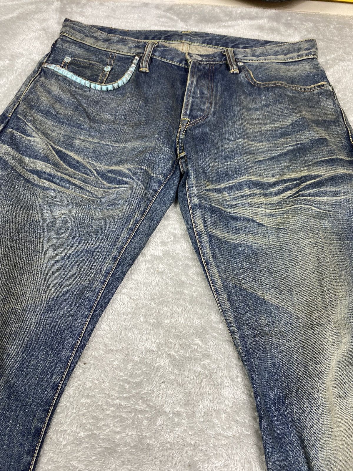 Hysteric Glamour Hysteric Glamour Stud Faded Jeans. S0249 Size US 32 / EU 48 - 5 Thumbnail