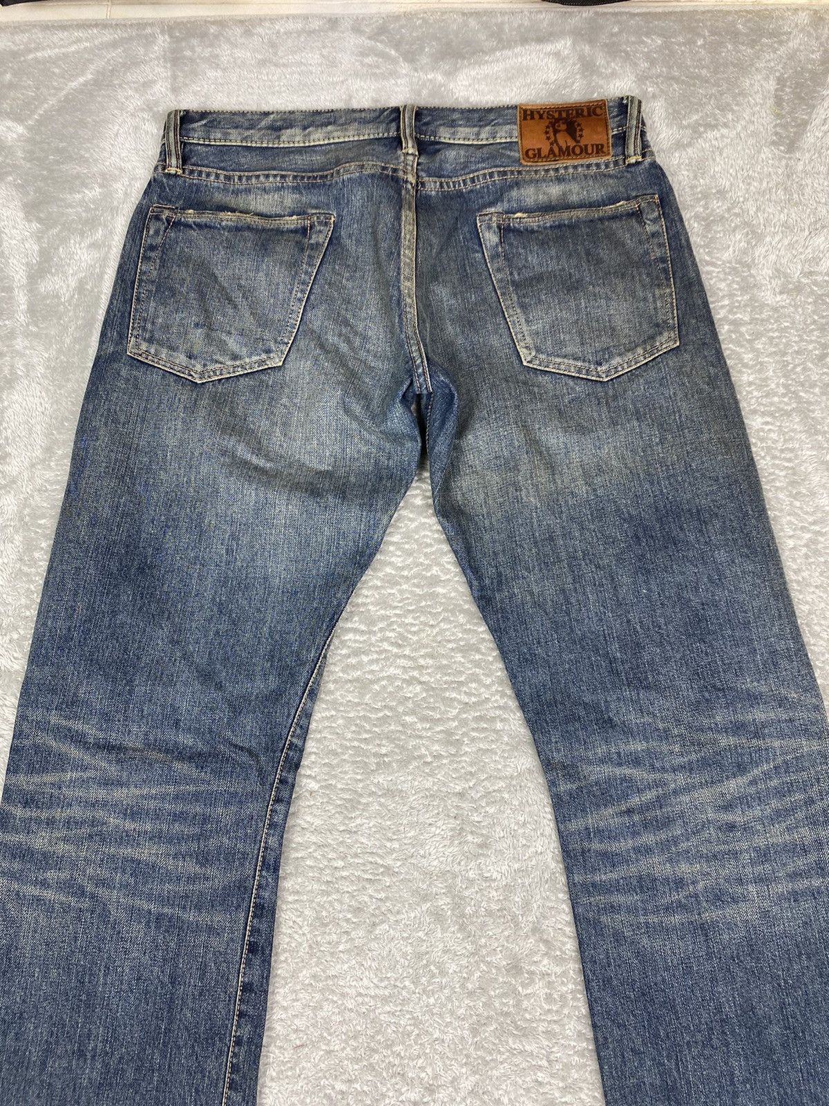 Hysteric Glamour Hysteric Glamour Stud Faded Jeans. S0249 Size US 32 / EU 48 - 11 Thumbnail
