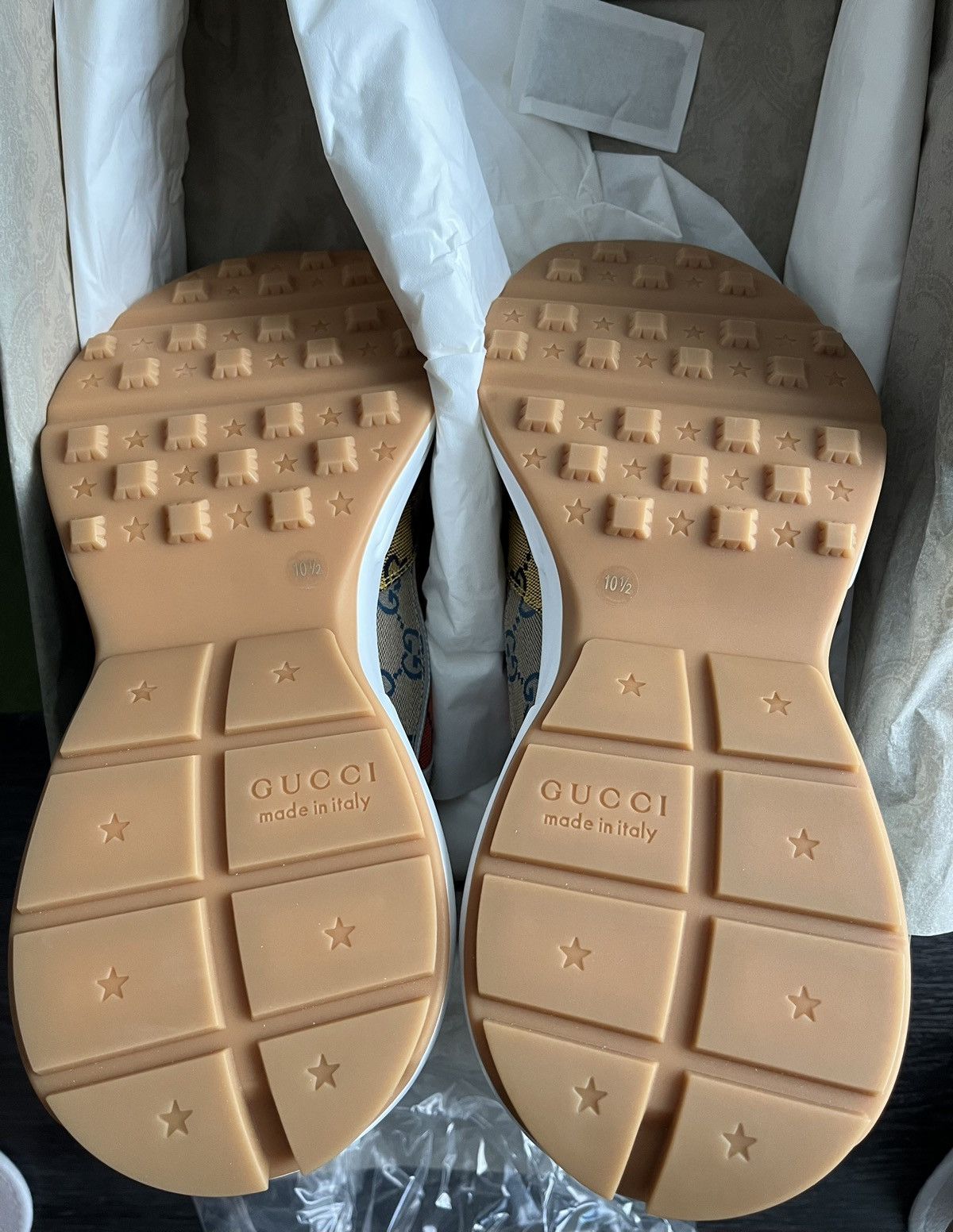 Gucci Super Runway Limited Edition Rhyton Gucci Monogram Sneaker Size US 11 / EU 44 - 6 Thumbnail