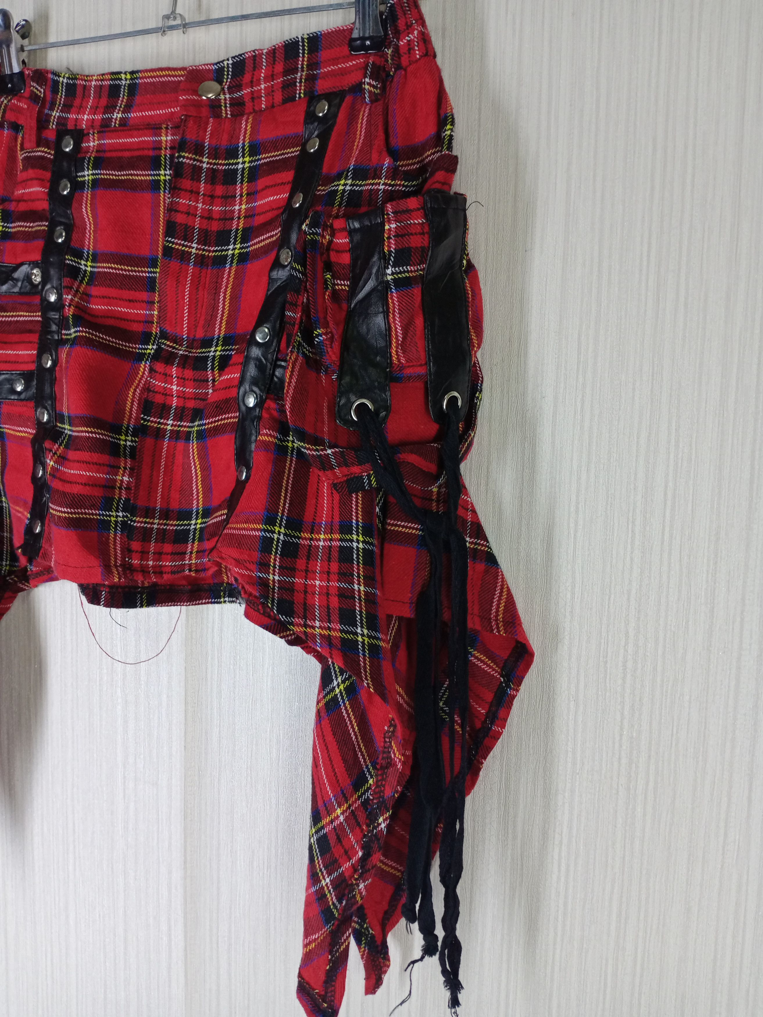 Japanese Brand Japanese Brand Drug Honey Seditionaries Flannel Skirt Size 30" / US 8 / IT 44 - 5 Thumbnail