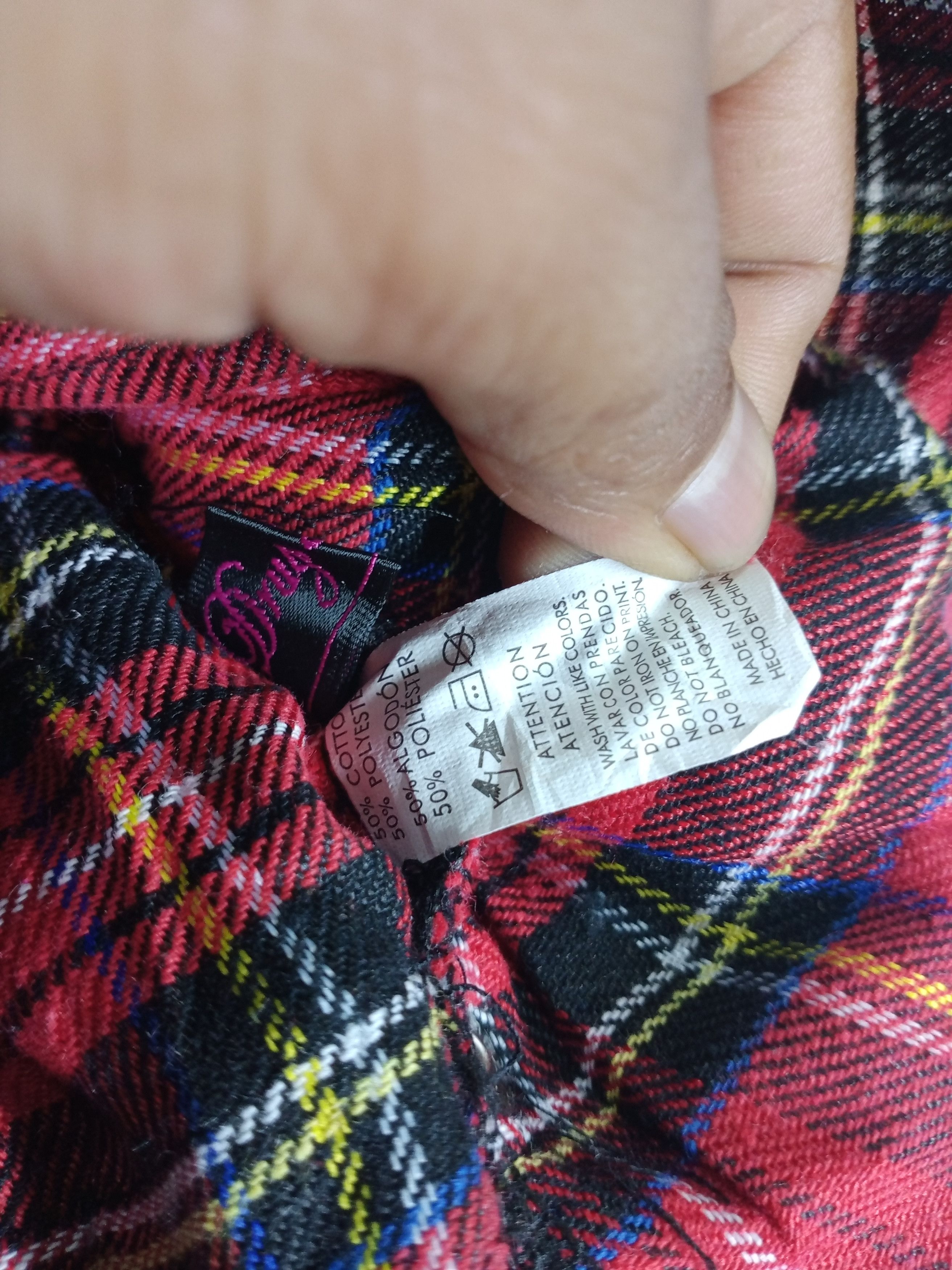 Japanese Brand Japanese Brand Drug Honey Seditionaries Flannel Skirt Size 30" / US 8 / IT 44 - 6 Thumbnail