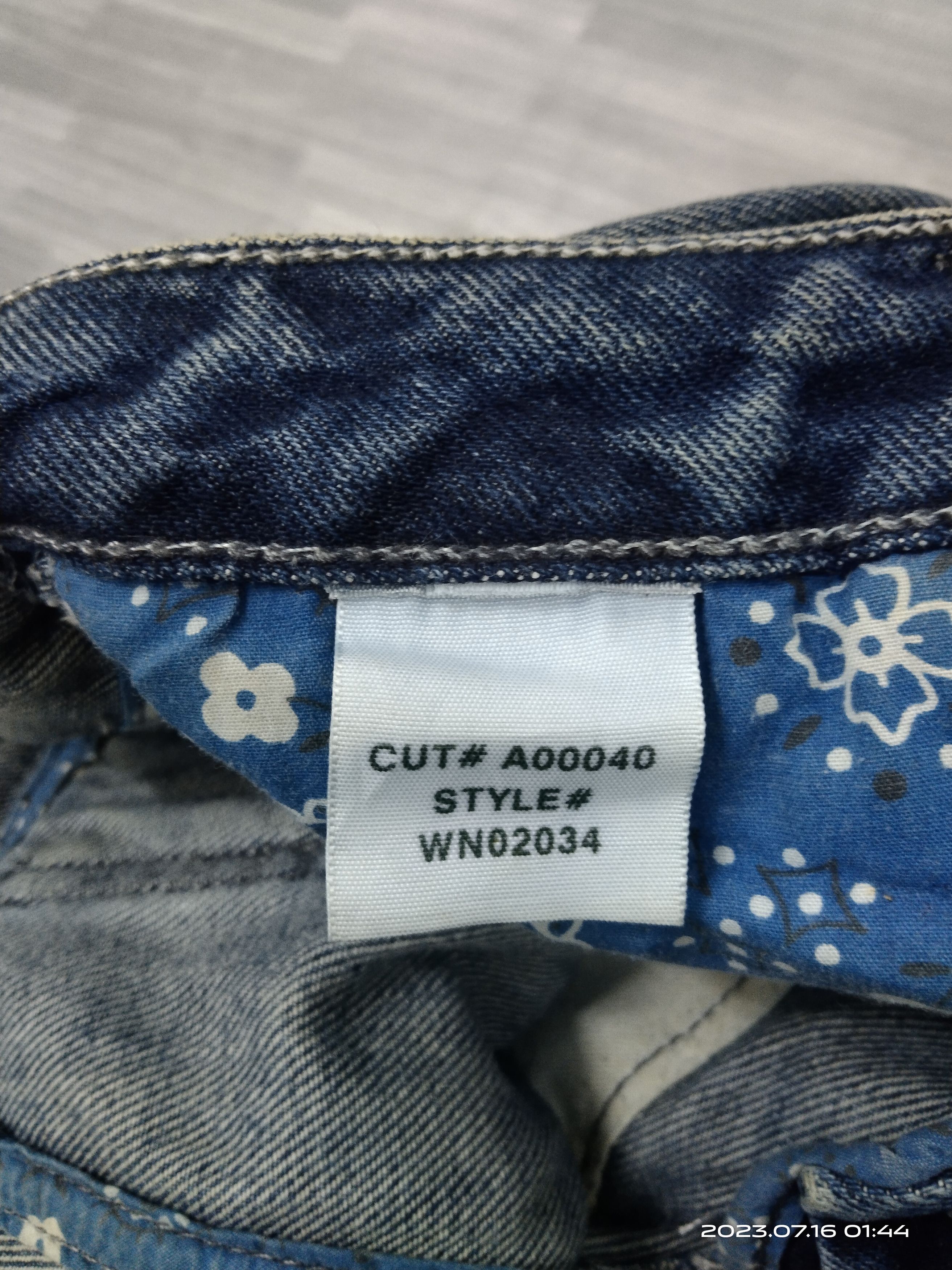 Japanese Brand PACTHWORK FLARE DENIM PANTS Size US 27 - 9 Thumbnail