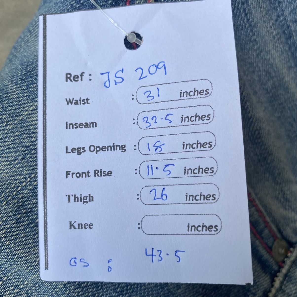 Japanese Brand Japanese denim angel wing diacock like evisu jeans diacock Size US 31 - 13 Thumbnail