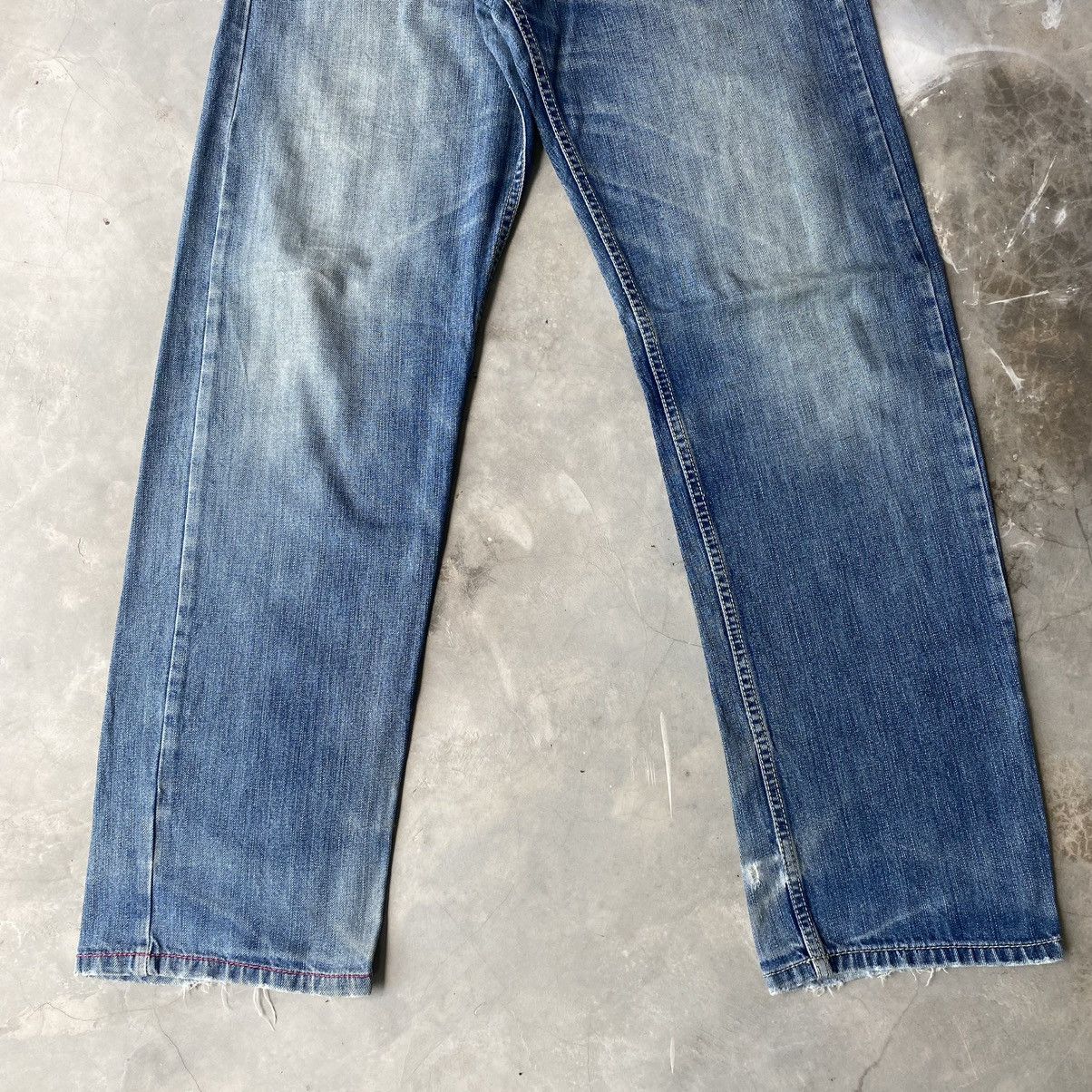 Japanese Brand Japanese denim angel wing diacock like evisu jeans diacock Size US 31 - 7 Thumbnail