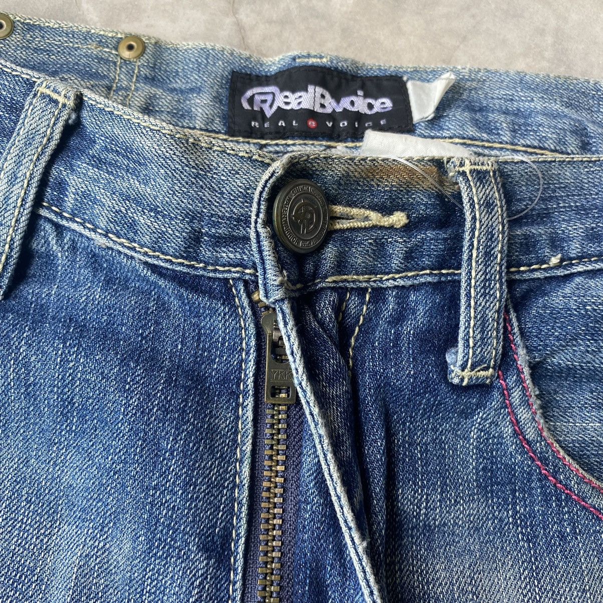Japanese Brand Japanese denim angel wing diacock like evisu jeans diacock Size US 31 - 10 Thumbnail
