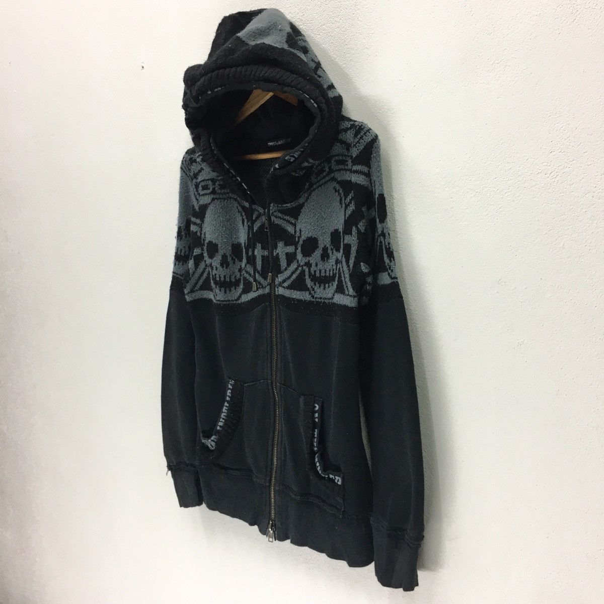 Japanese Brand × Seditionaries Vintage Ghost Of Harlem Inspired Mastermind Zipper Hoodie Size US S / EU 44-46 / 1 - 5 Thumbnail