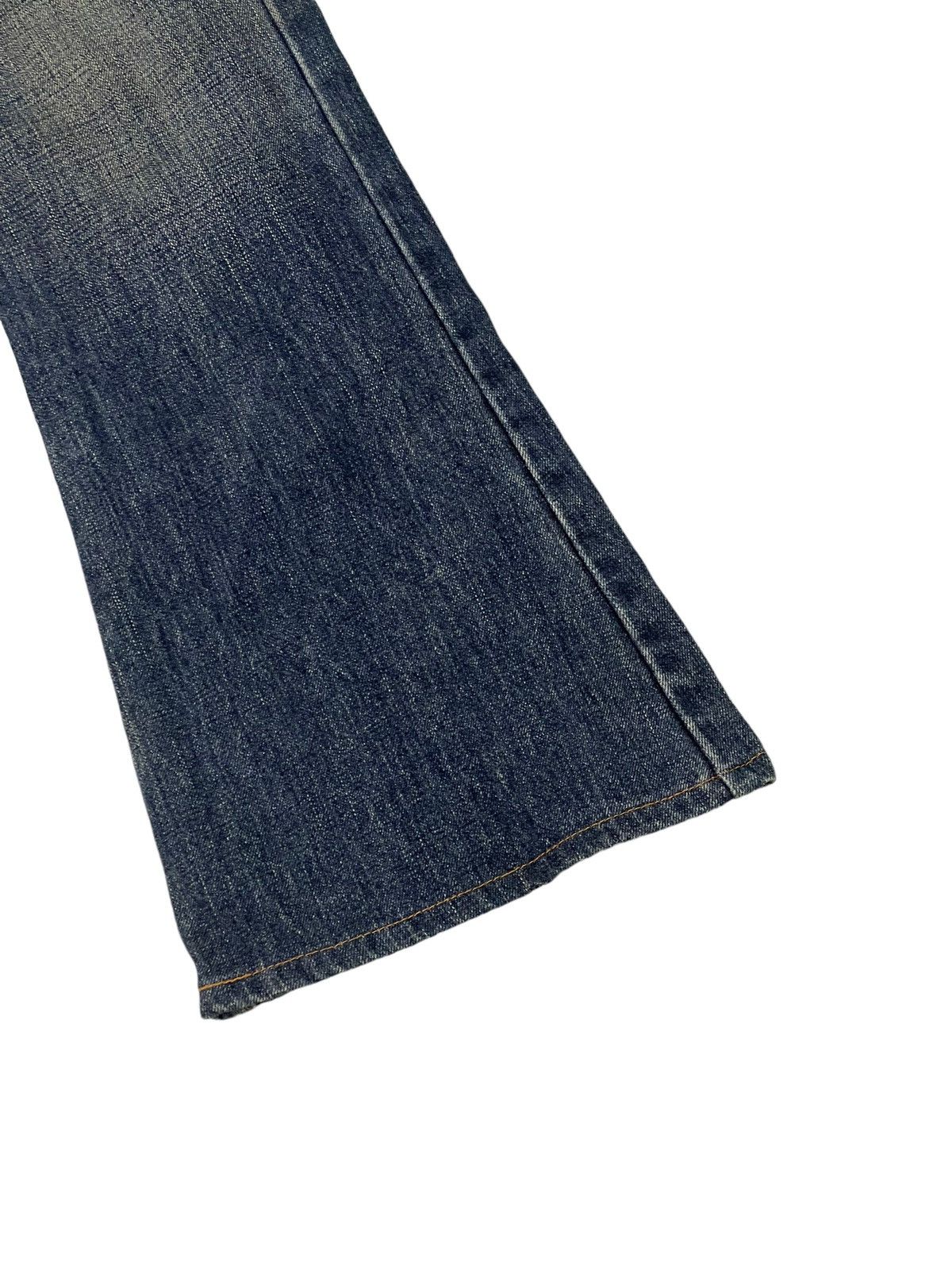 Levi's Flare Jeans Levi’s Distress Denim Bell Bottom 7🟦 Size US 30 / EU 46 - 4 Thumbnail