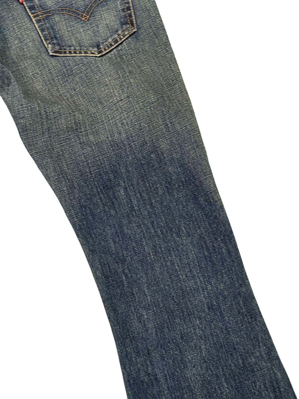 Levi's Flare Jeans Levi’s Distress Denim Bell Bottom 7🟦 Size US 30 / EU 46 - 16 Thumbnail