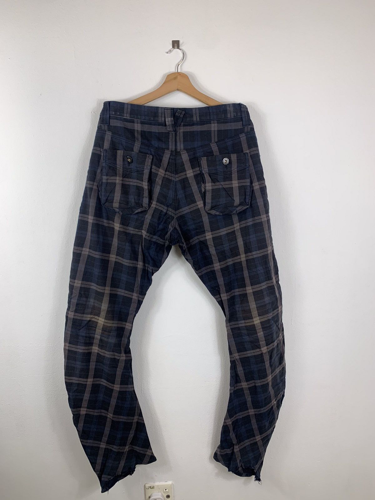 PPFM × Seditionaries × Vintage Sunfaded PPFM Destroys Punk Checker Style Sid Vicious Size US 33 - 5 Thumbnail