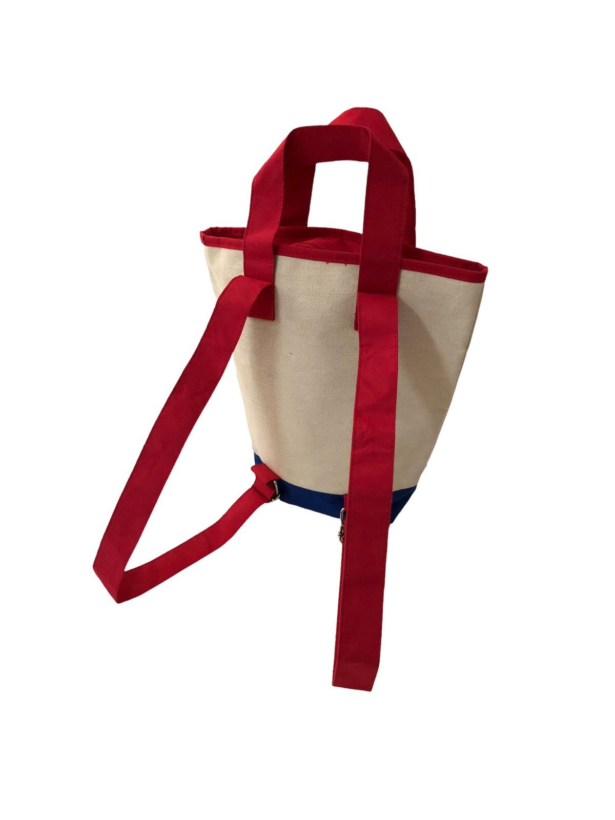 Japanese Brand Rare X-Girl Japan two way cotton tote back / back pack Size ONE SIZE - 6 Thumbnail