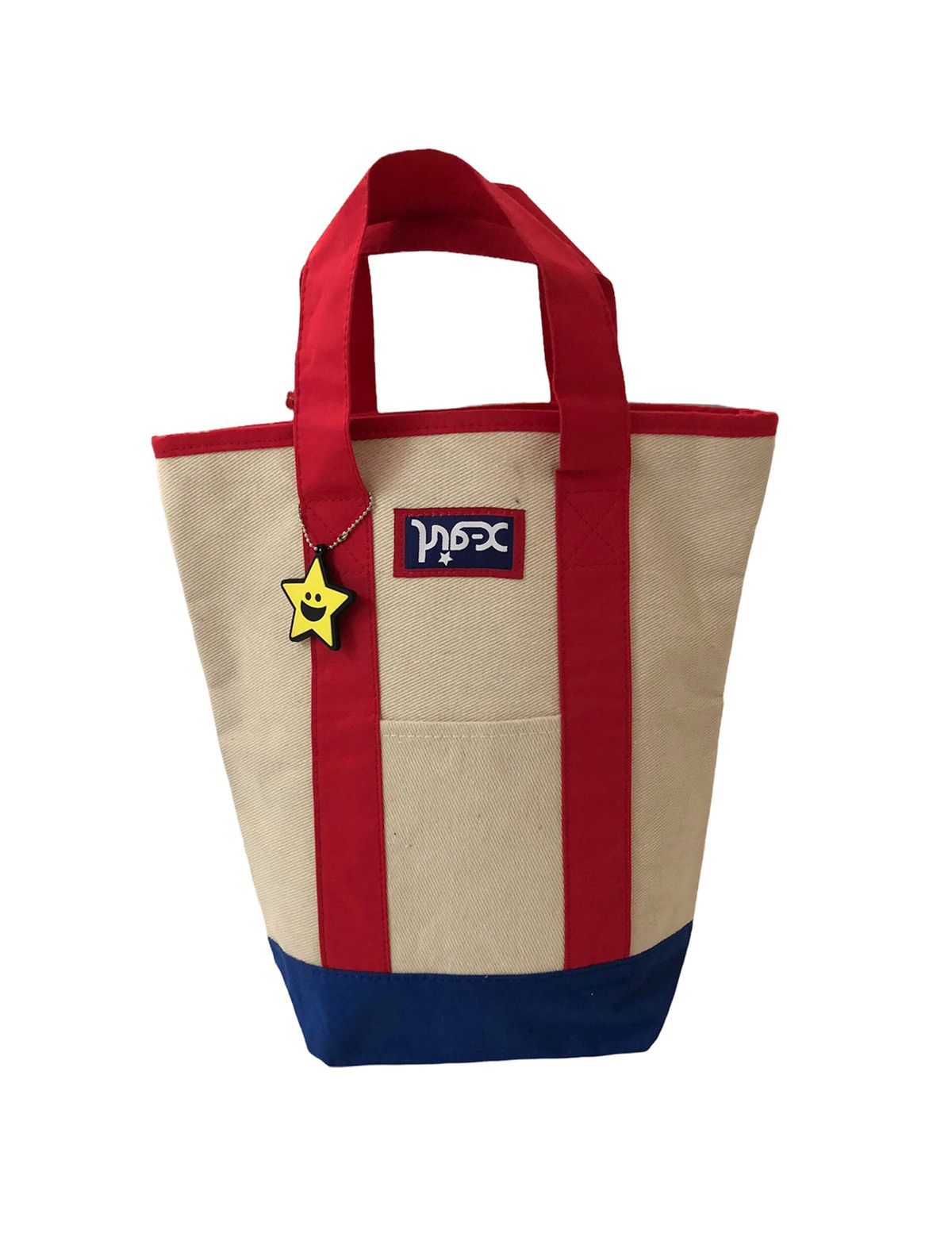 Japanese Brand Rare X-Girl Japan two way cotton tote back / back pack Size ONE SIZE - 1 Thumbnail