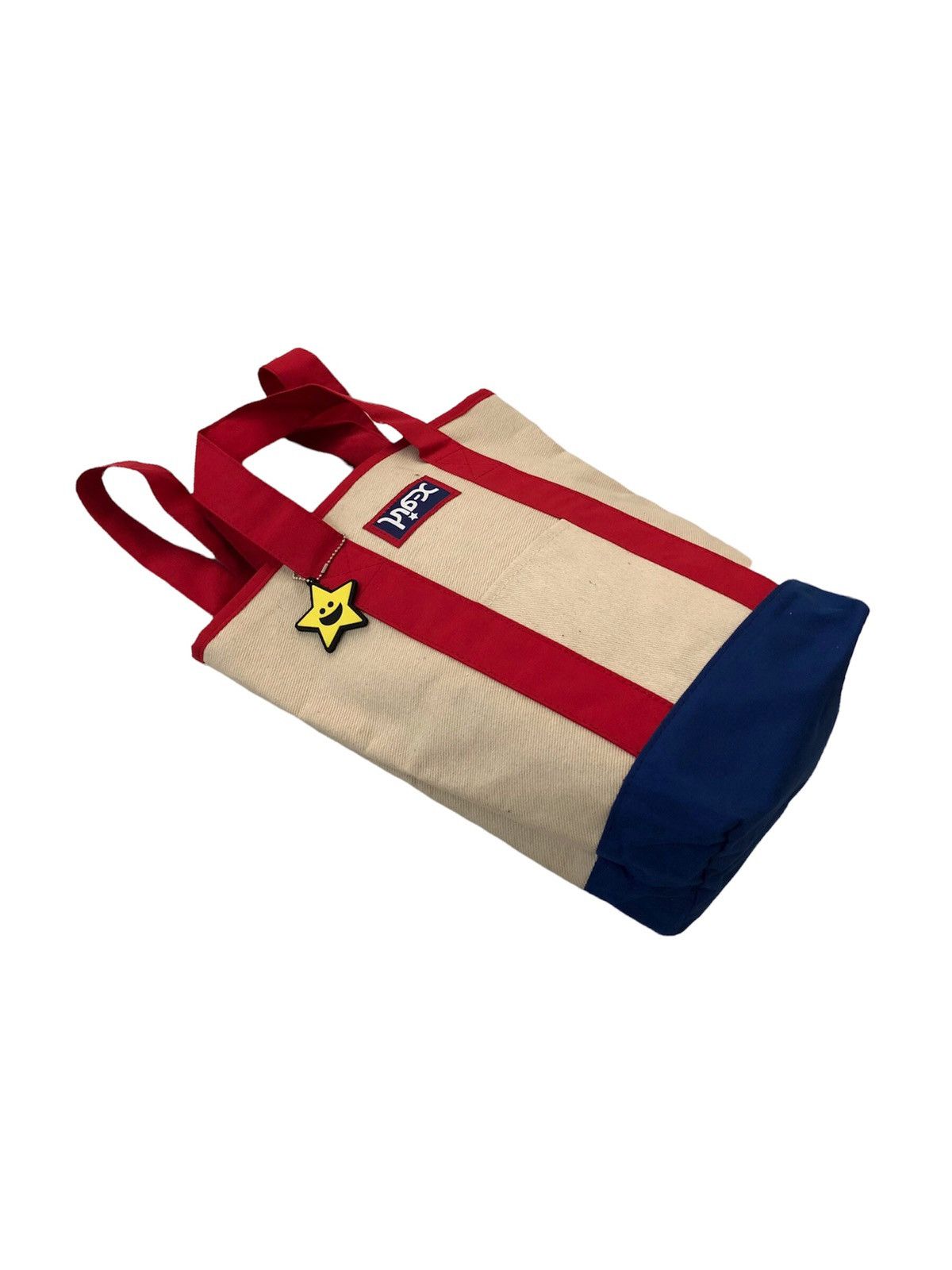 Japanese Brand Rare X-Girl Japan two way cotton tote back / back pack Size ONE SIZE - 4 Thumbnail