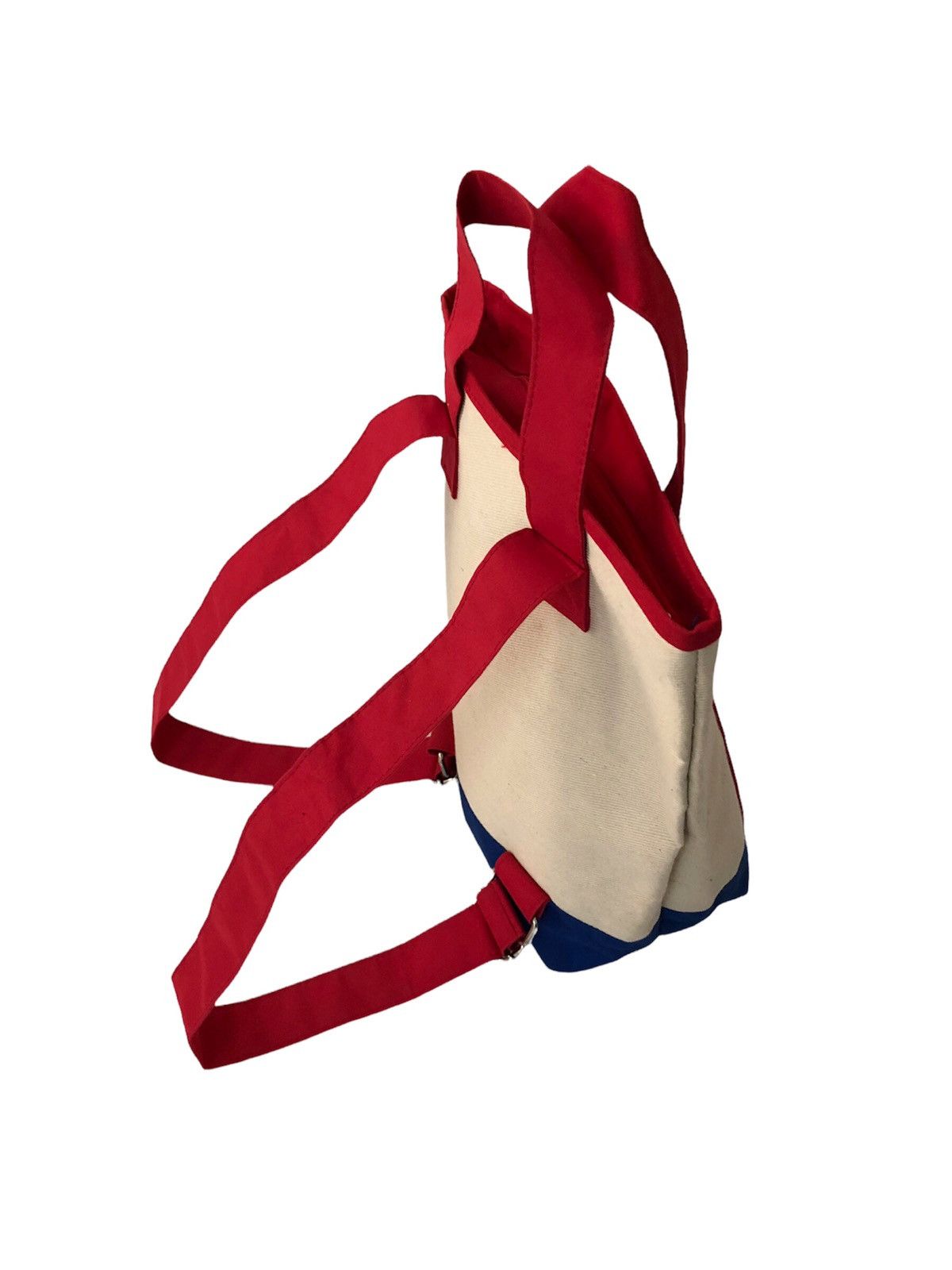 Japanese Brand Rare X-Girl Japan two way cotton tote back / back pack Size ONE SIZE - 5 Thumbnail