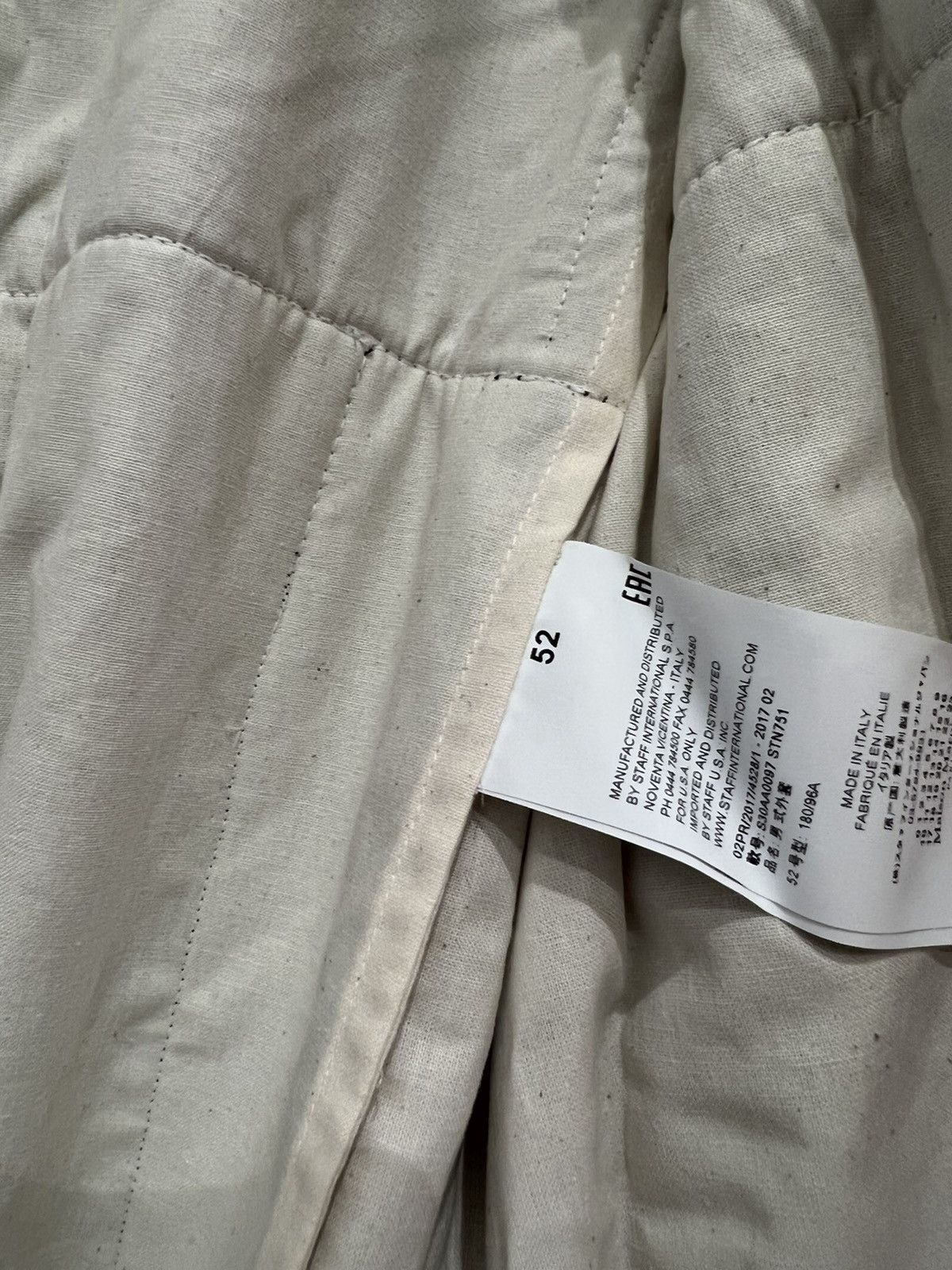 Maison Margiela Margiela patched details coat 52 size Size US L / EU 52-54 / 3 - 6 Thumbnail