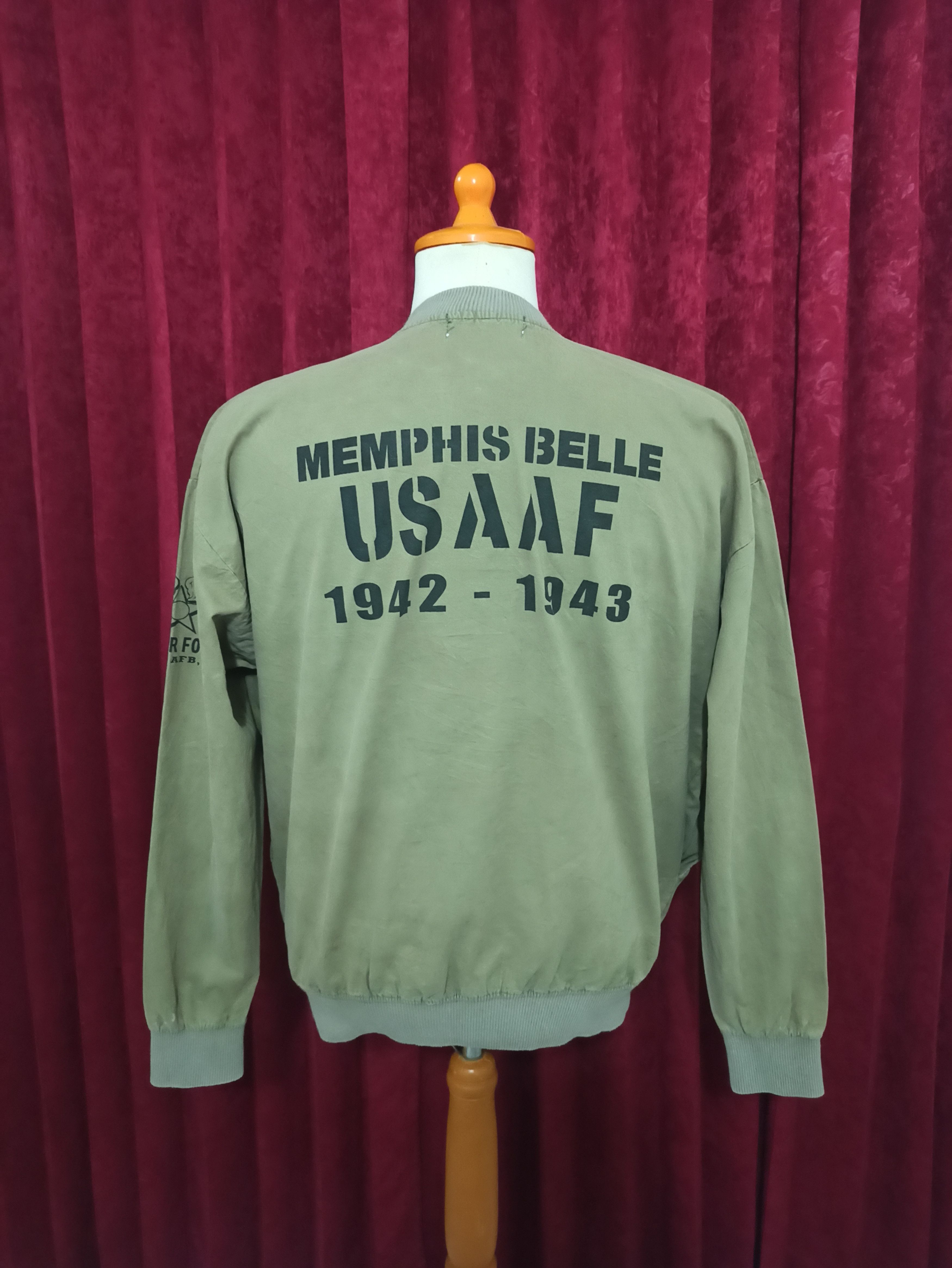 Vintage Vintage Military Style Bugs Bunny USAAF Flying Jacket Size US M / EU 48-50 / 2 - 9 Thumbnail