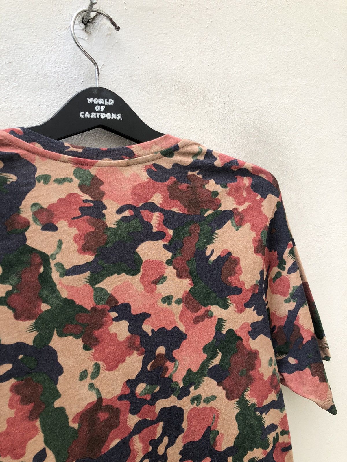 Dries Van Noten Dries Van Noten Swiss Camo V Neck t shirt Size US M / EU 48-50 / 2 - 9 Thumbnail