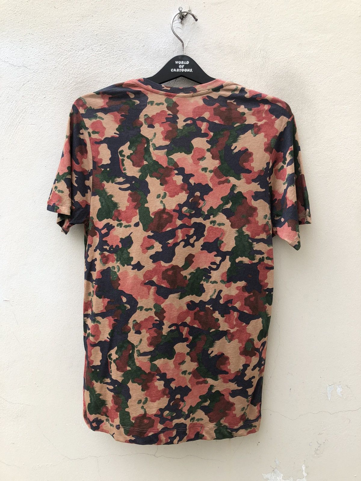 Dries Van Noten Dries Van Noten Swiss Camo V Neck t shirt Size US M / EU 48-50 / 2 - 8 Thumbnail